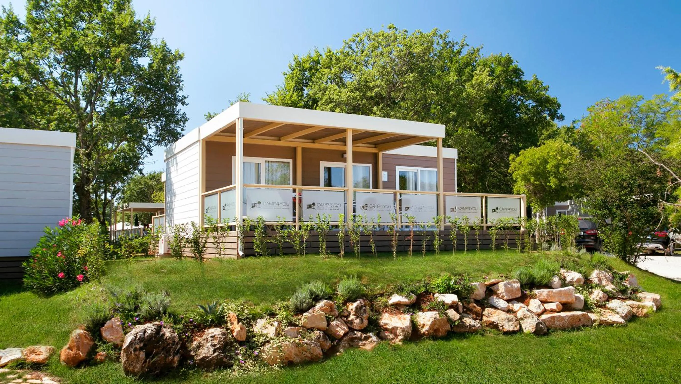 People in Mobile Homes - FKK Nudist Camping Solaris