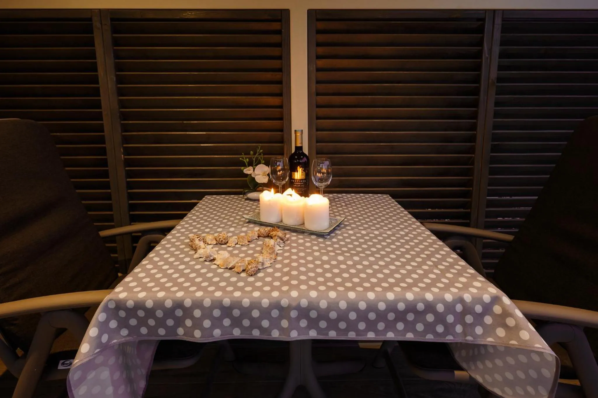 Balcony/Terrace in Mobile Homes - FKK Nudist Camping Solaris