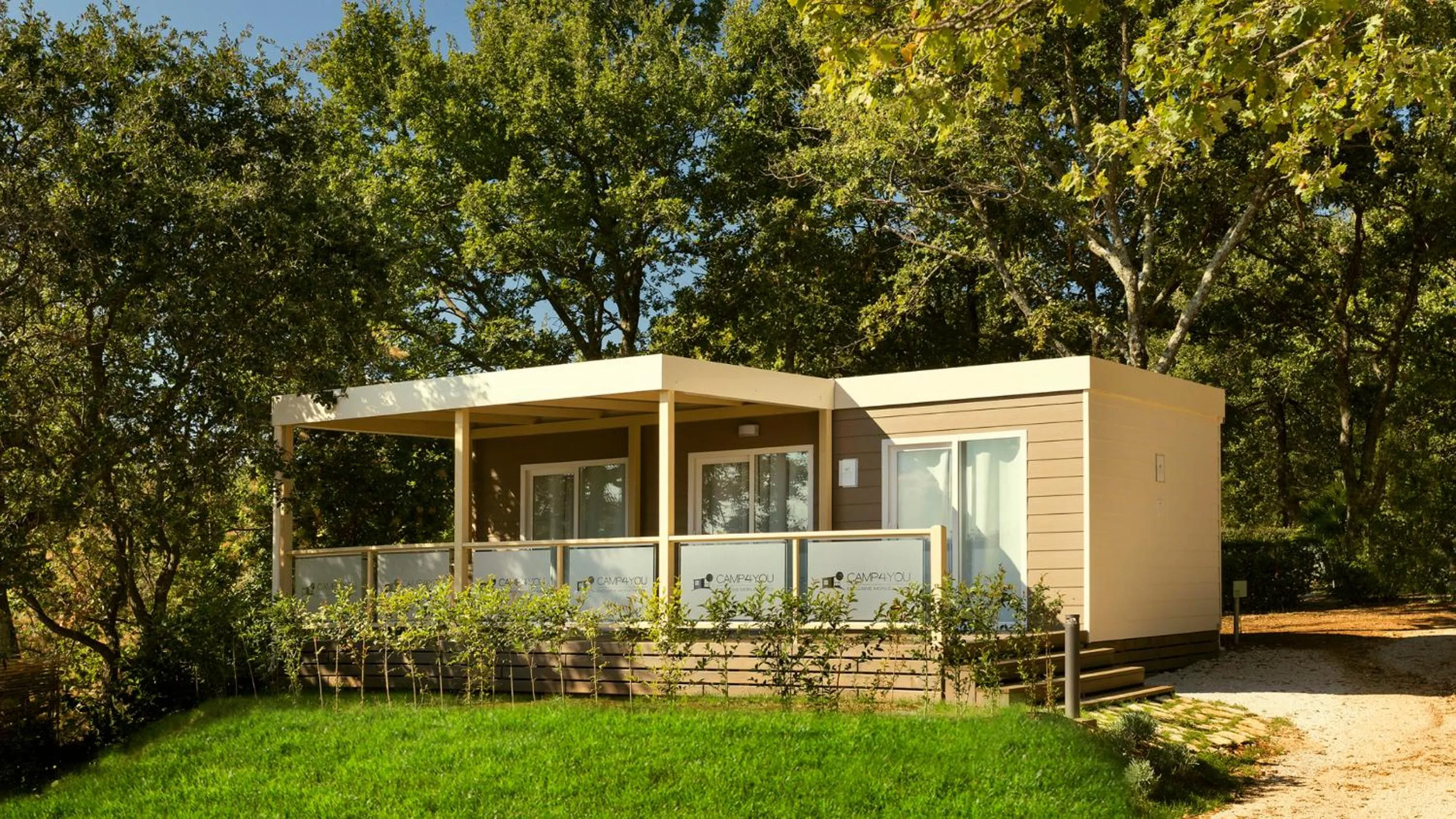 Property building in Mobile Homes - FKK Nudist Camping Solaris