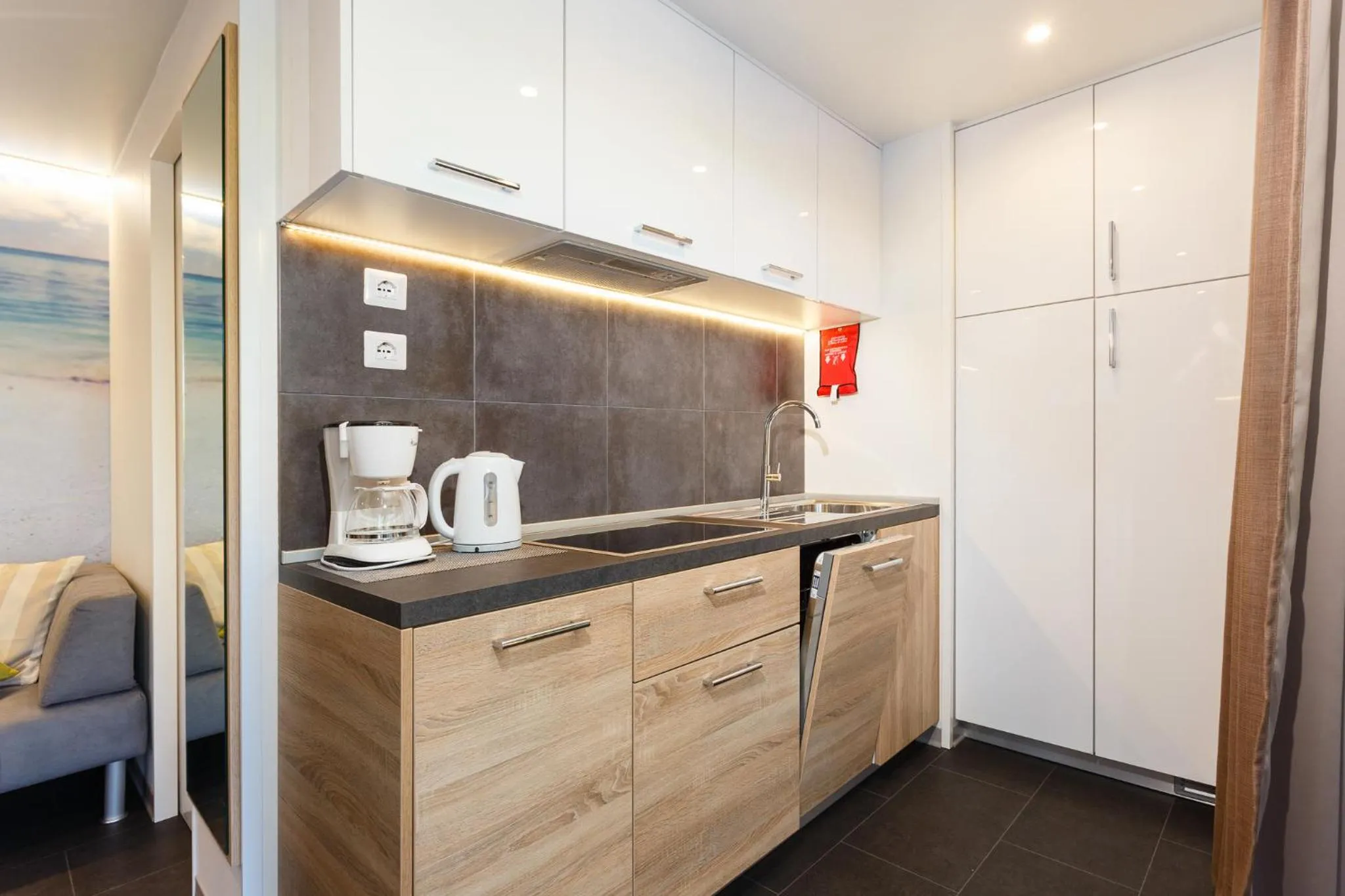 Coffee/tea facilities in Mobile Homes - FKK Nudist Camping Solaris