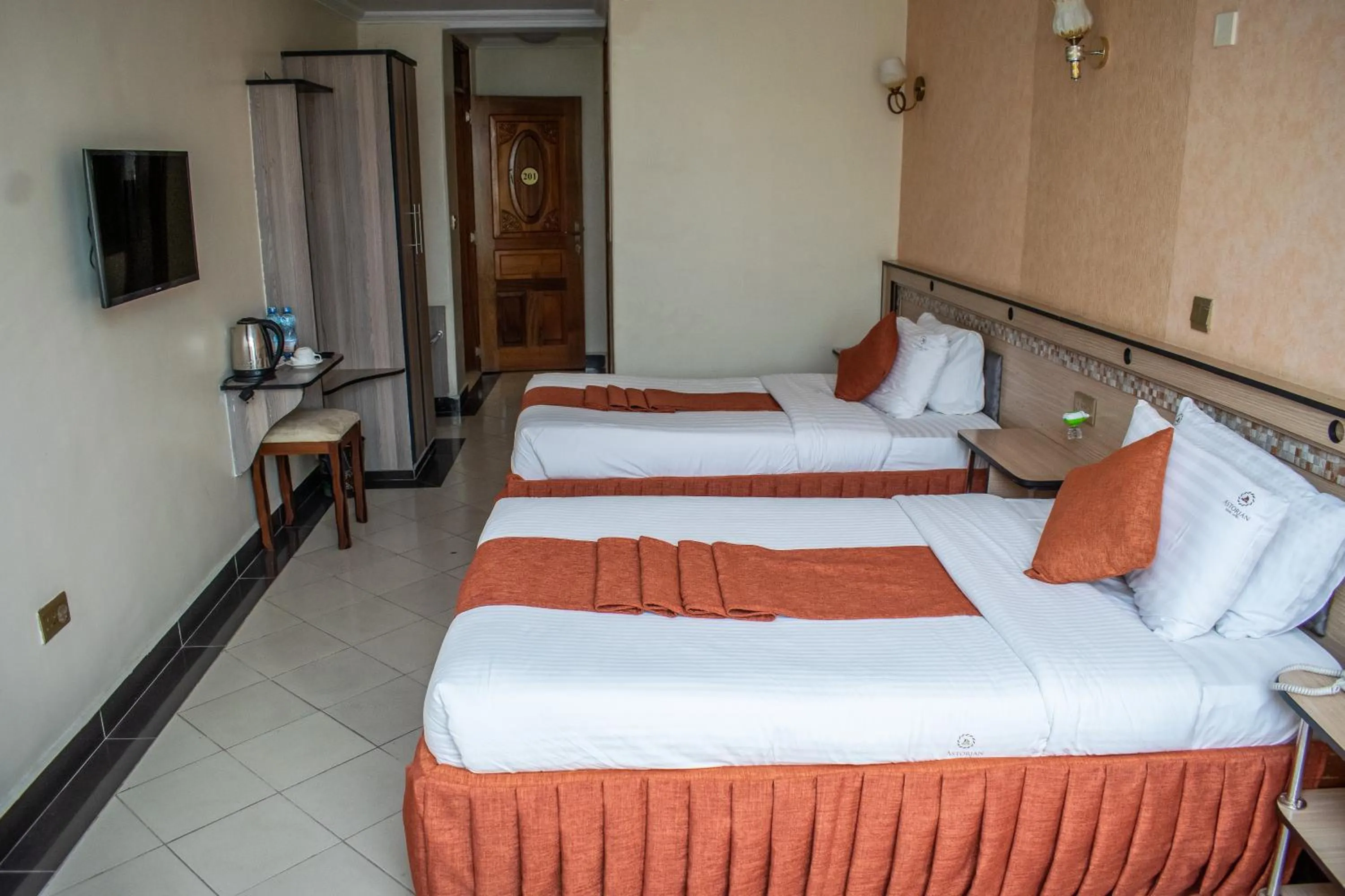 Bed in Astorian Grand Hotel Naivasha