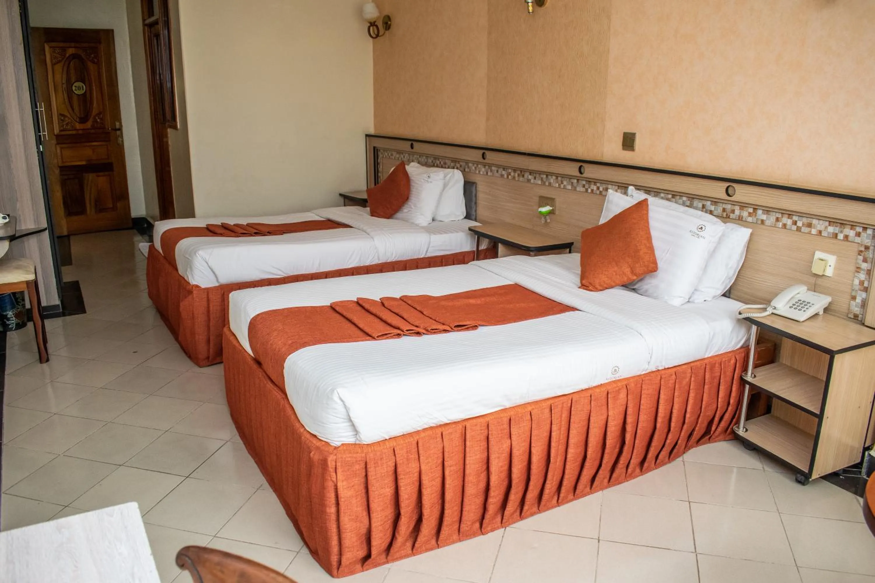 Bed in Astorian Grand Hotel Naivasha