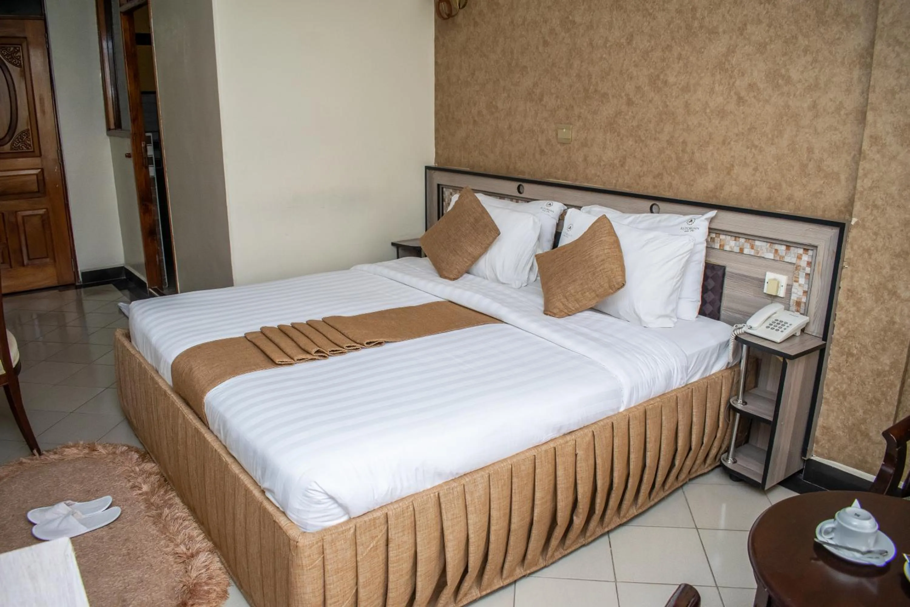 Bed in Astorian Grand Hotel Naivasha