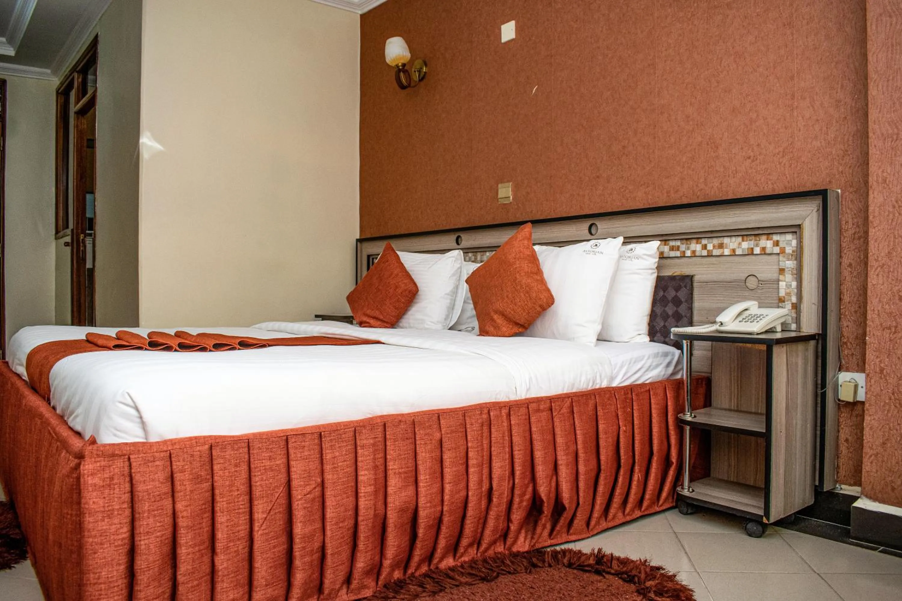 Bed in Astorian Grand Hotel Naivasha