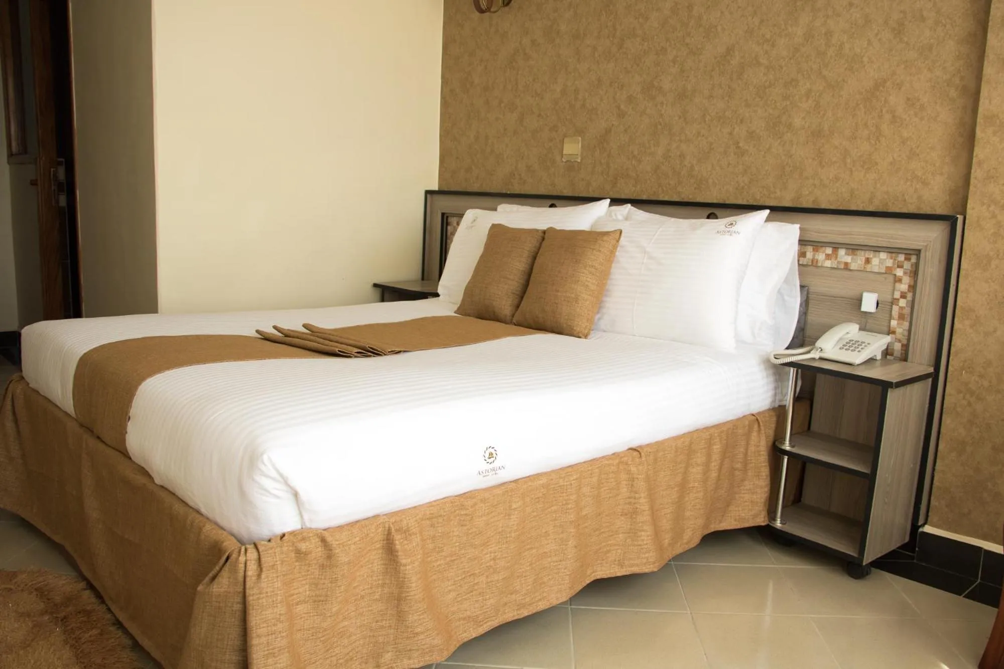 Bed in Astorian Grand Hotel Naivasha
