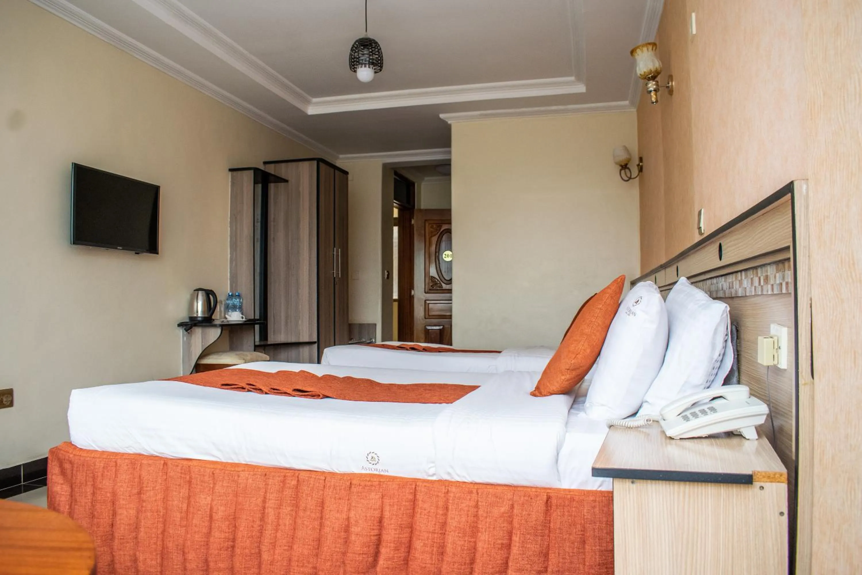 Bed in Astorian Grand Hotel Naivasha