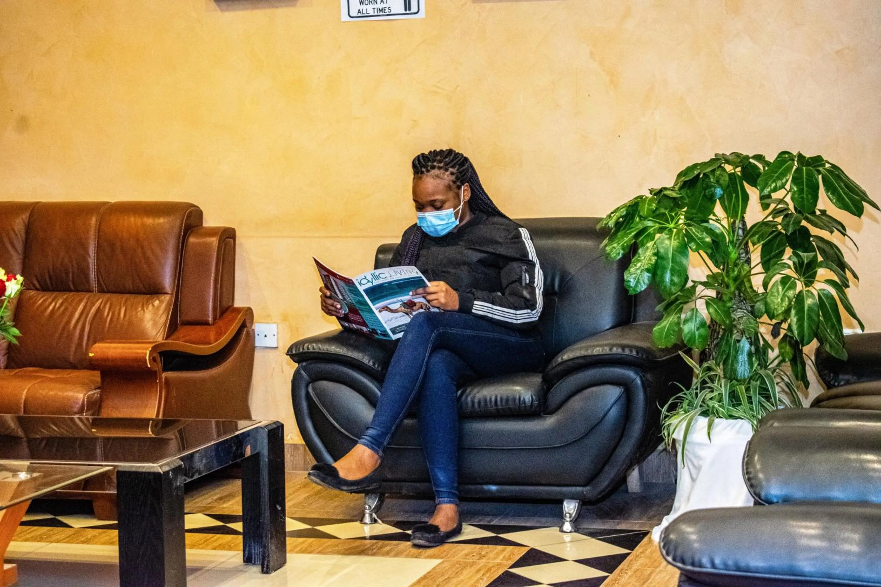 People in Astorian Grand Hotel Naivasha