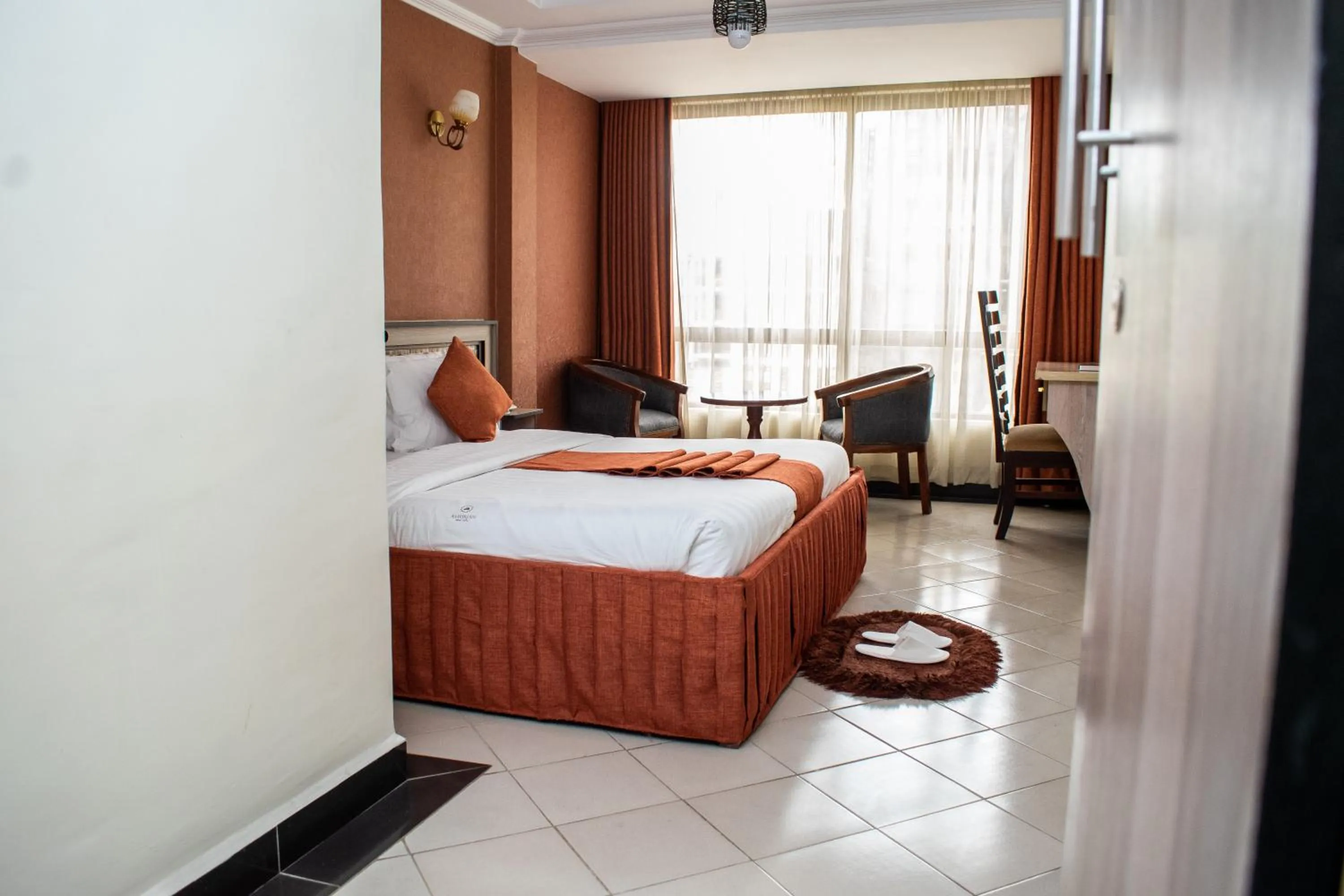 Bed in Astorian Grand Hotel Naivasha