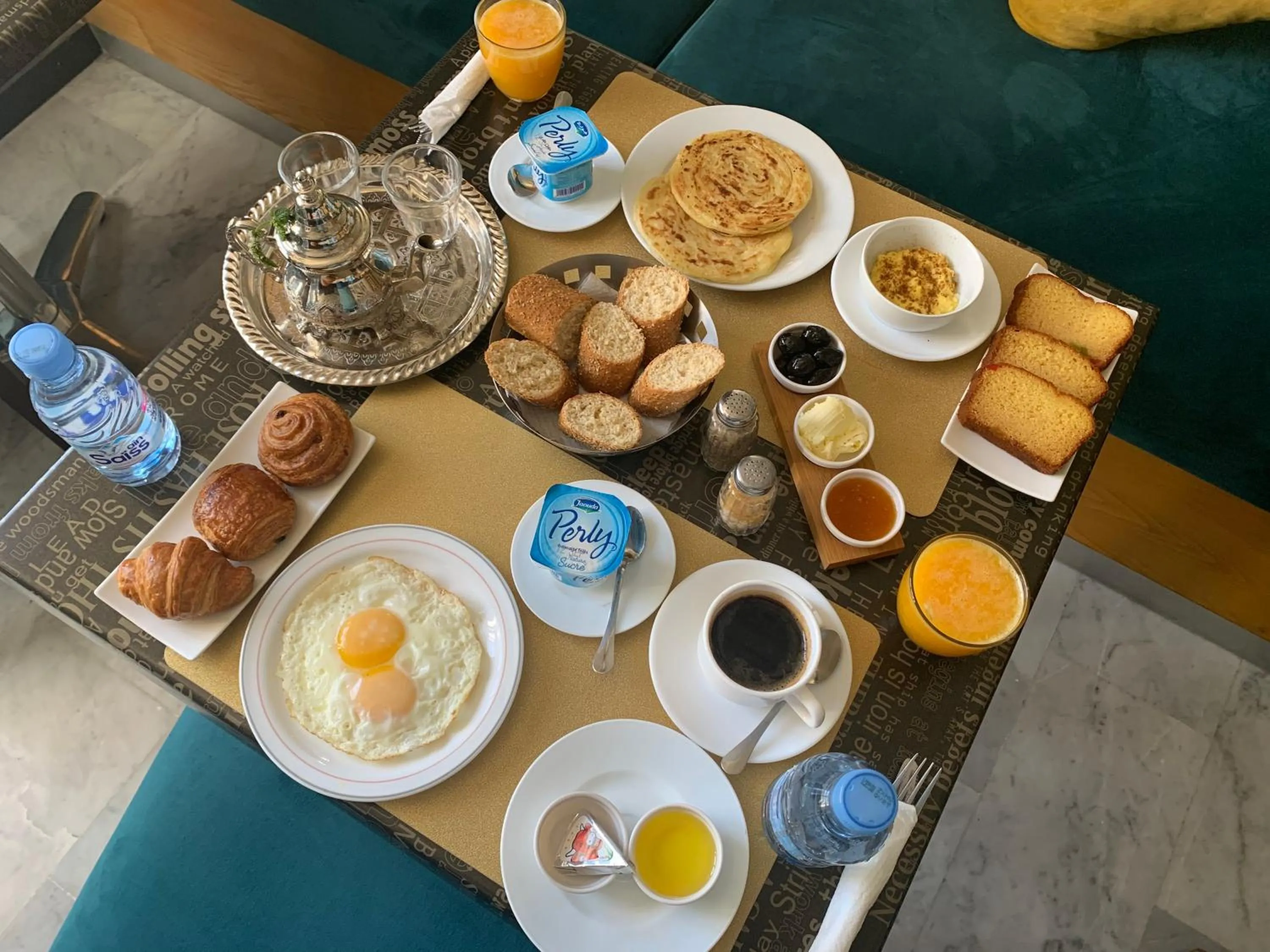 Food and drinks in Royal Hotel Rabat