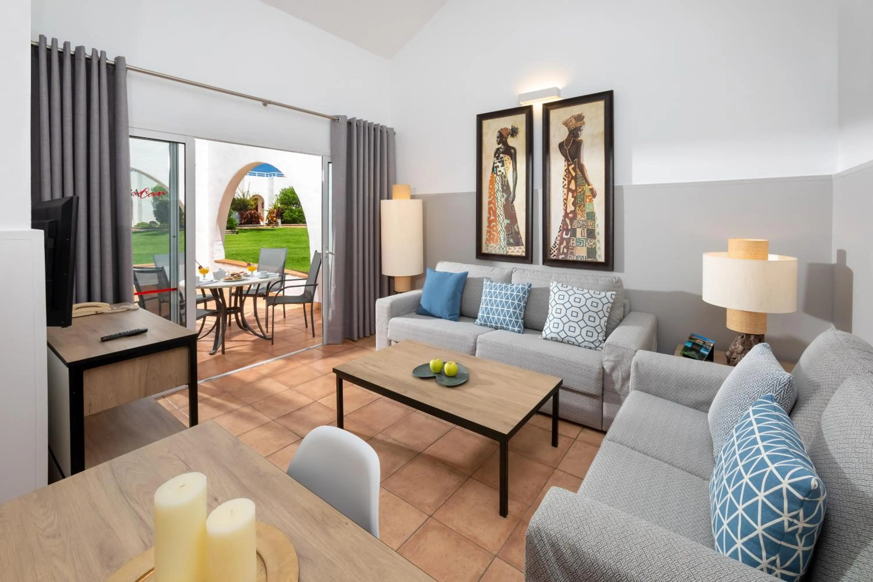 Living room in Sol Barbacan