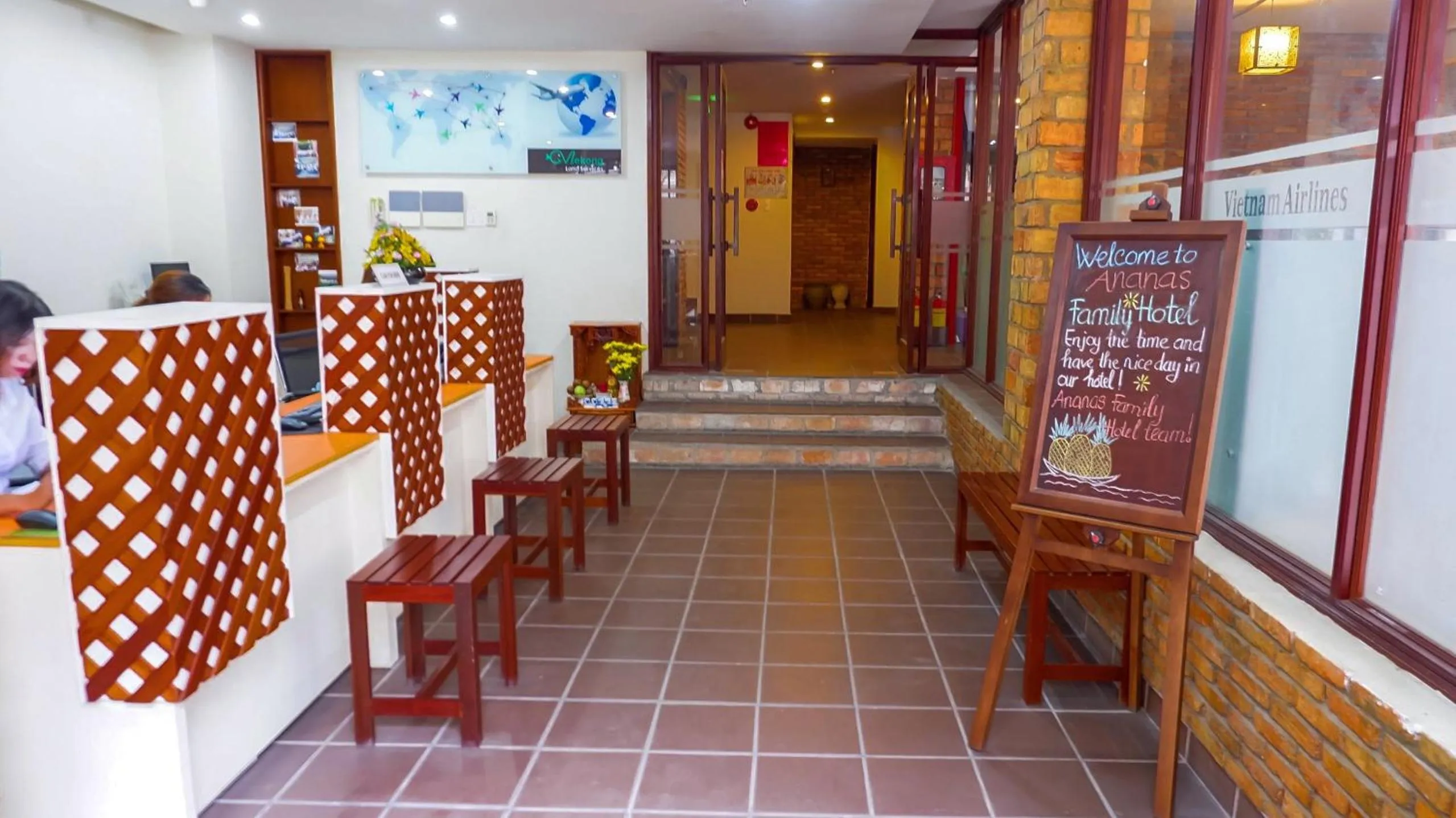 Lobby or reception in Ananas Family Hotel