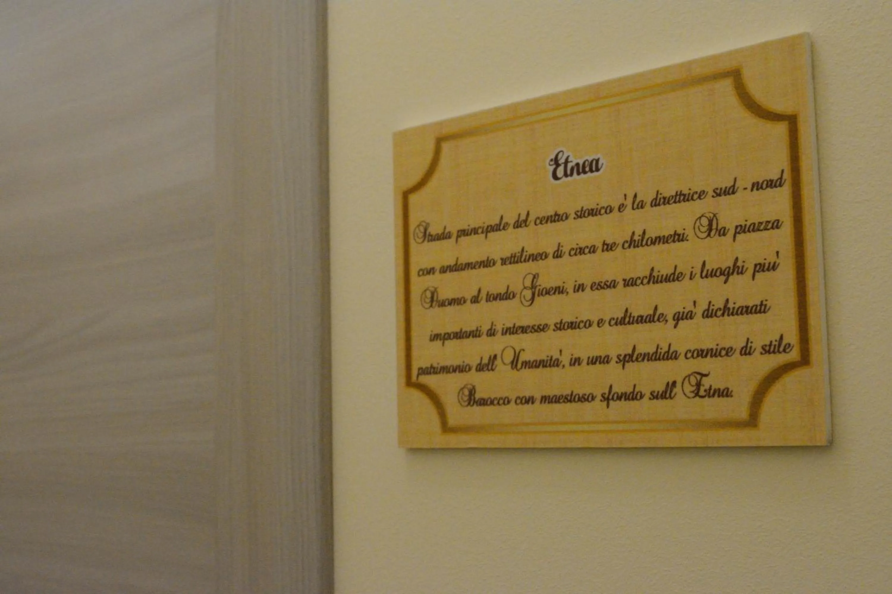 Logo/Certificate/Sign in Catania Etnea Bed and breakfast