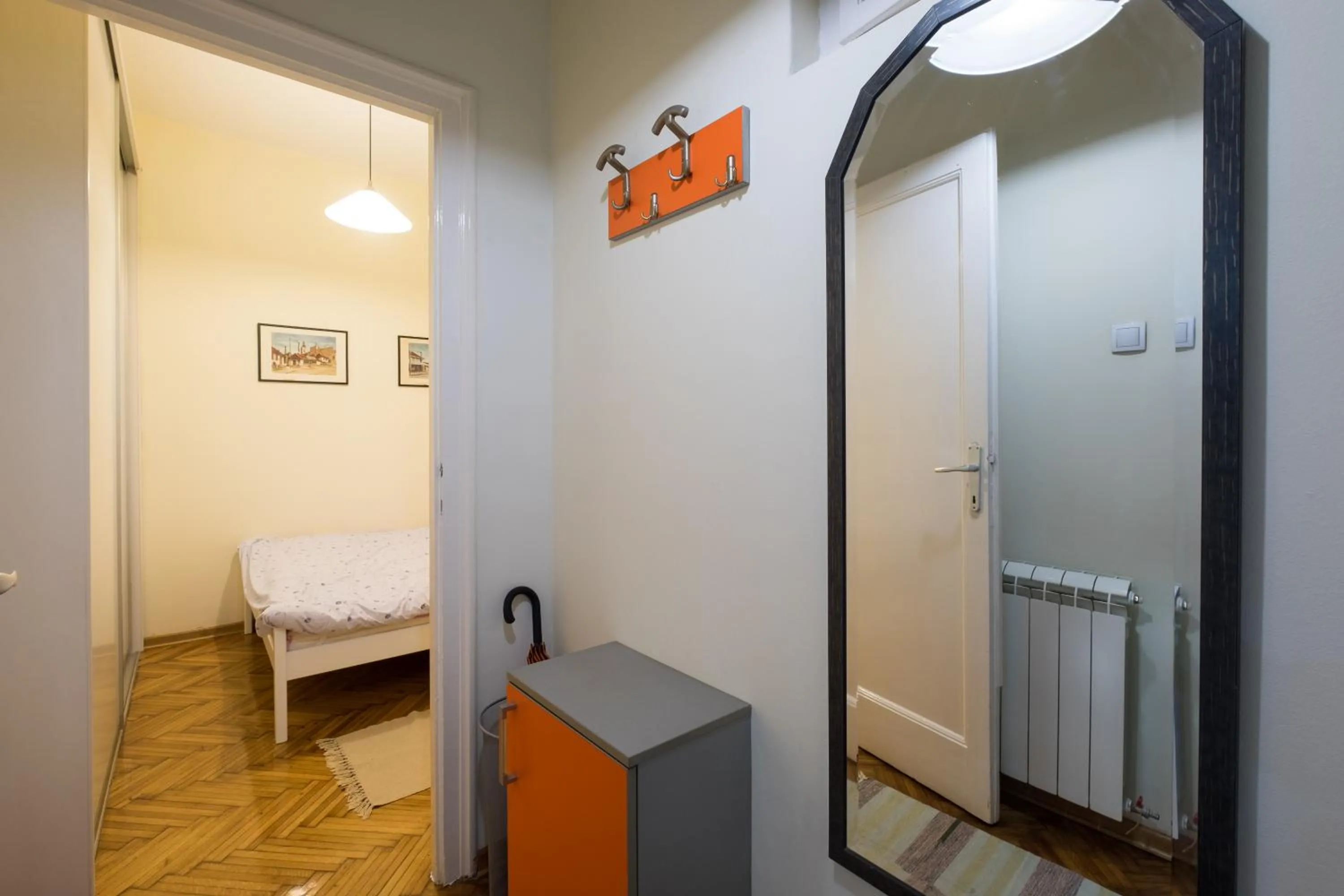 Bedroom, Bed in M&M Downtown Apartment