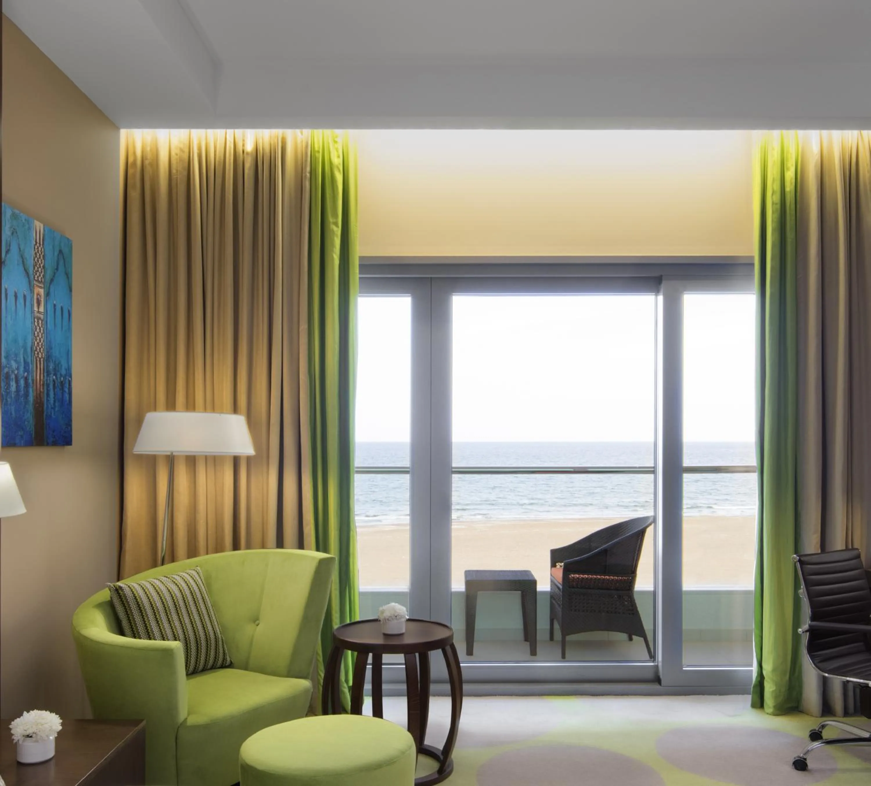 Sea view in Radisson Blu Hotel & Resort, Sohar