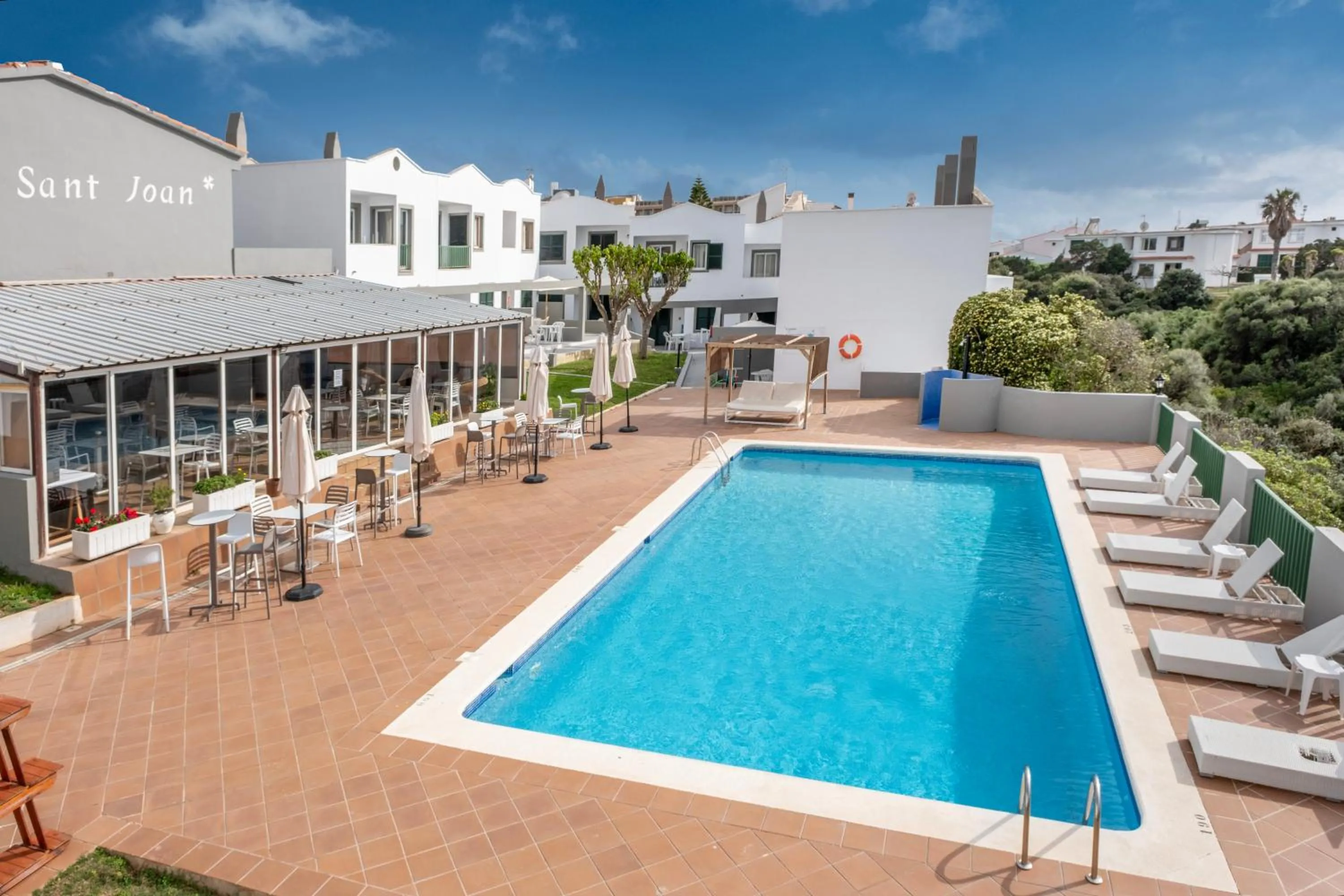 Swimming pool in Sant Joan Apartaments - Adults Only