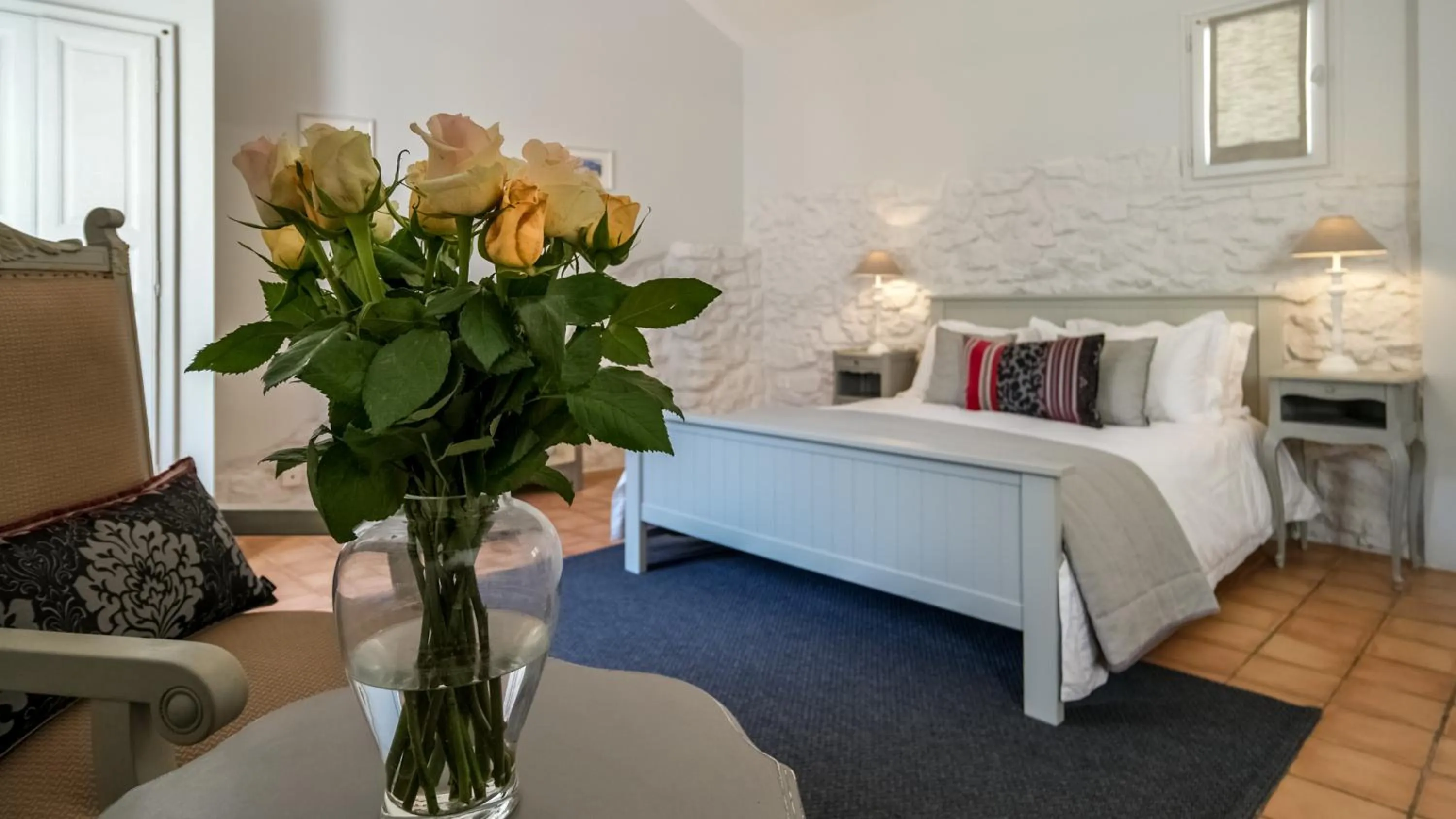 Decorative detail, Bed in La Ferme Des Belugues