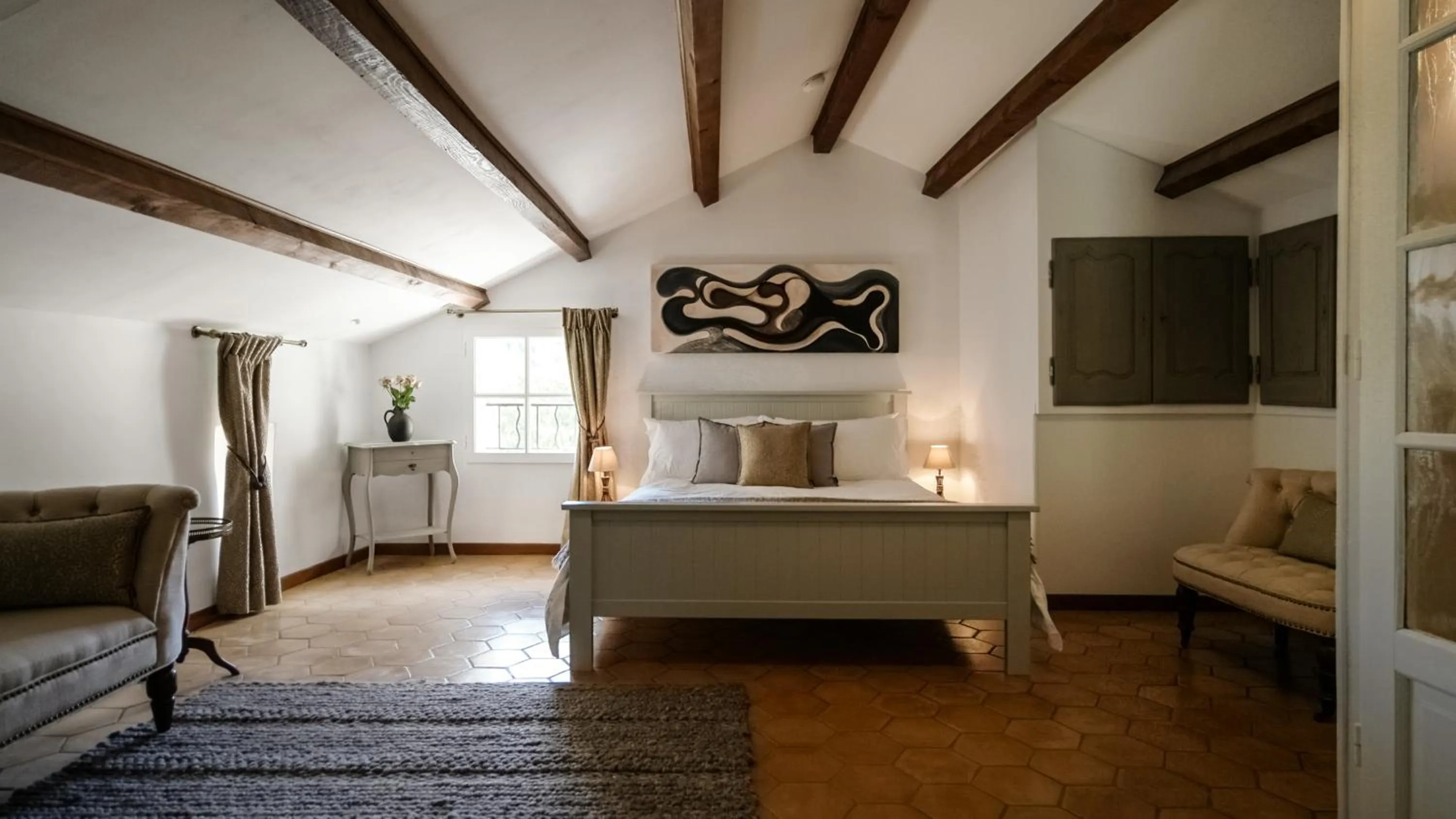 Photo of the whole room, Bed in La Ferme Des Belugues