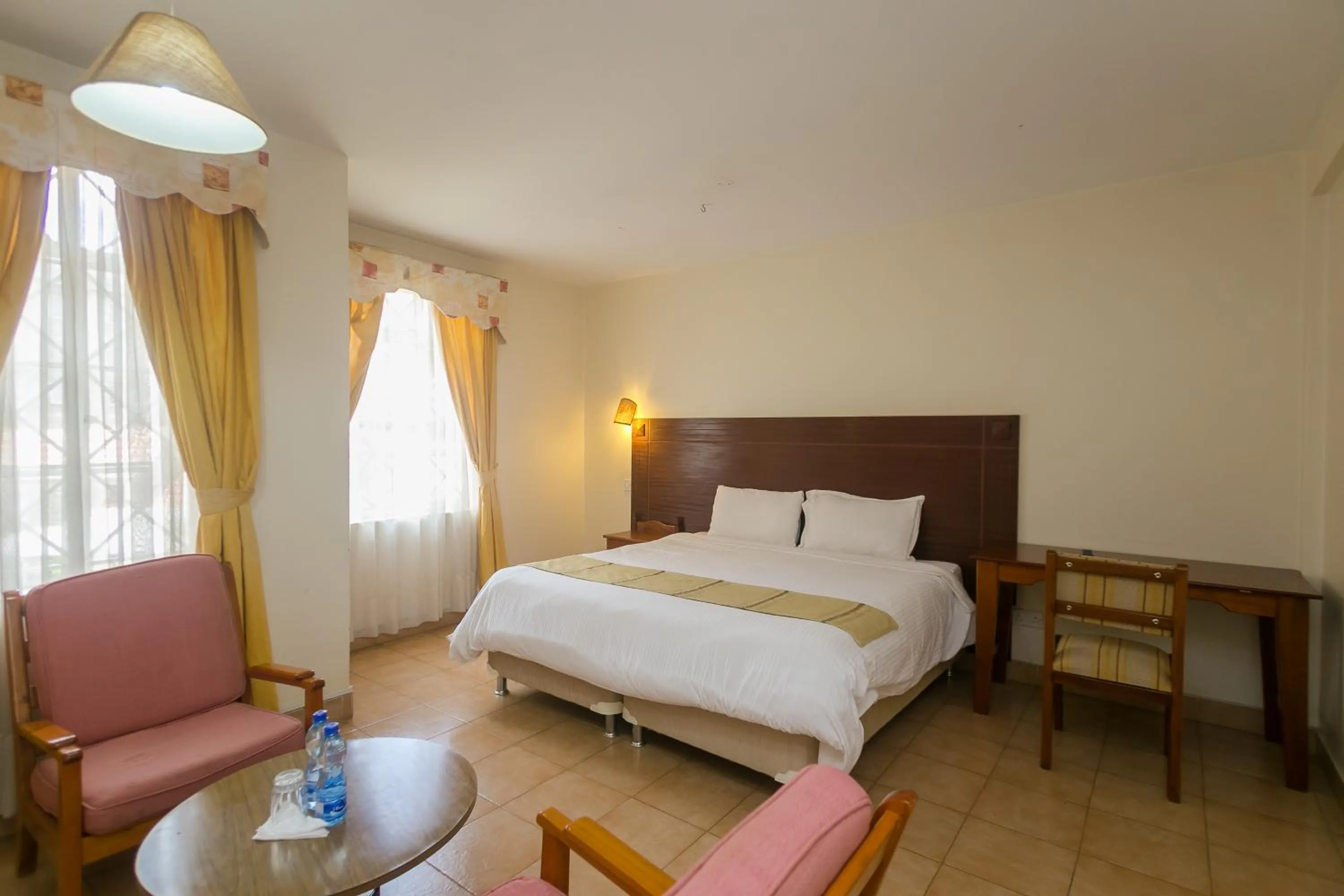 Bed in Corat Africa Hotel