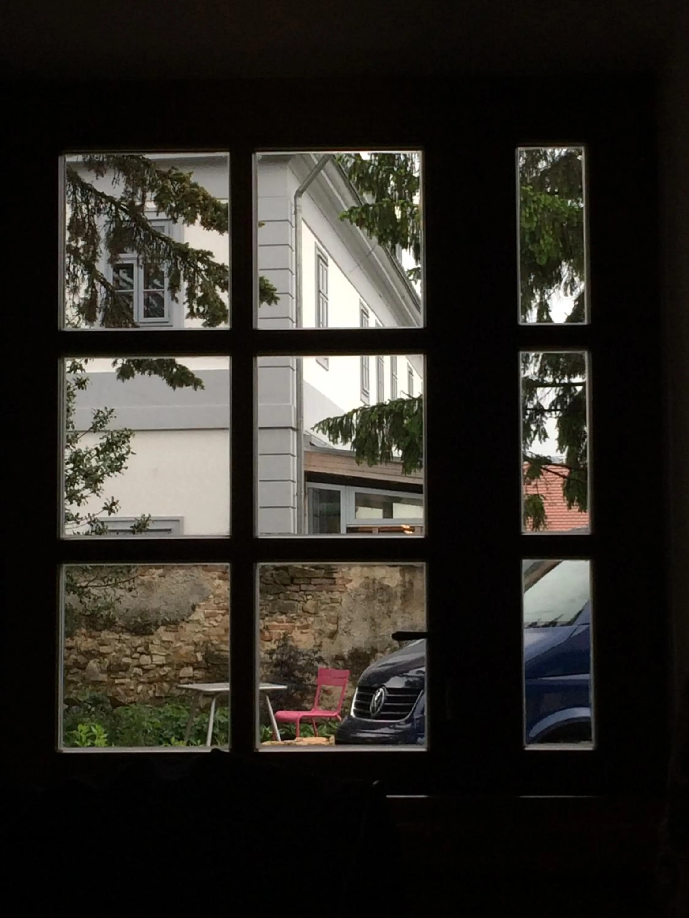 Garden view in Bagolyvár Fogadó- Újfalusy Márton Vendégház