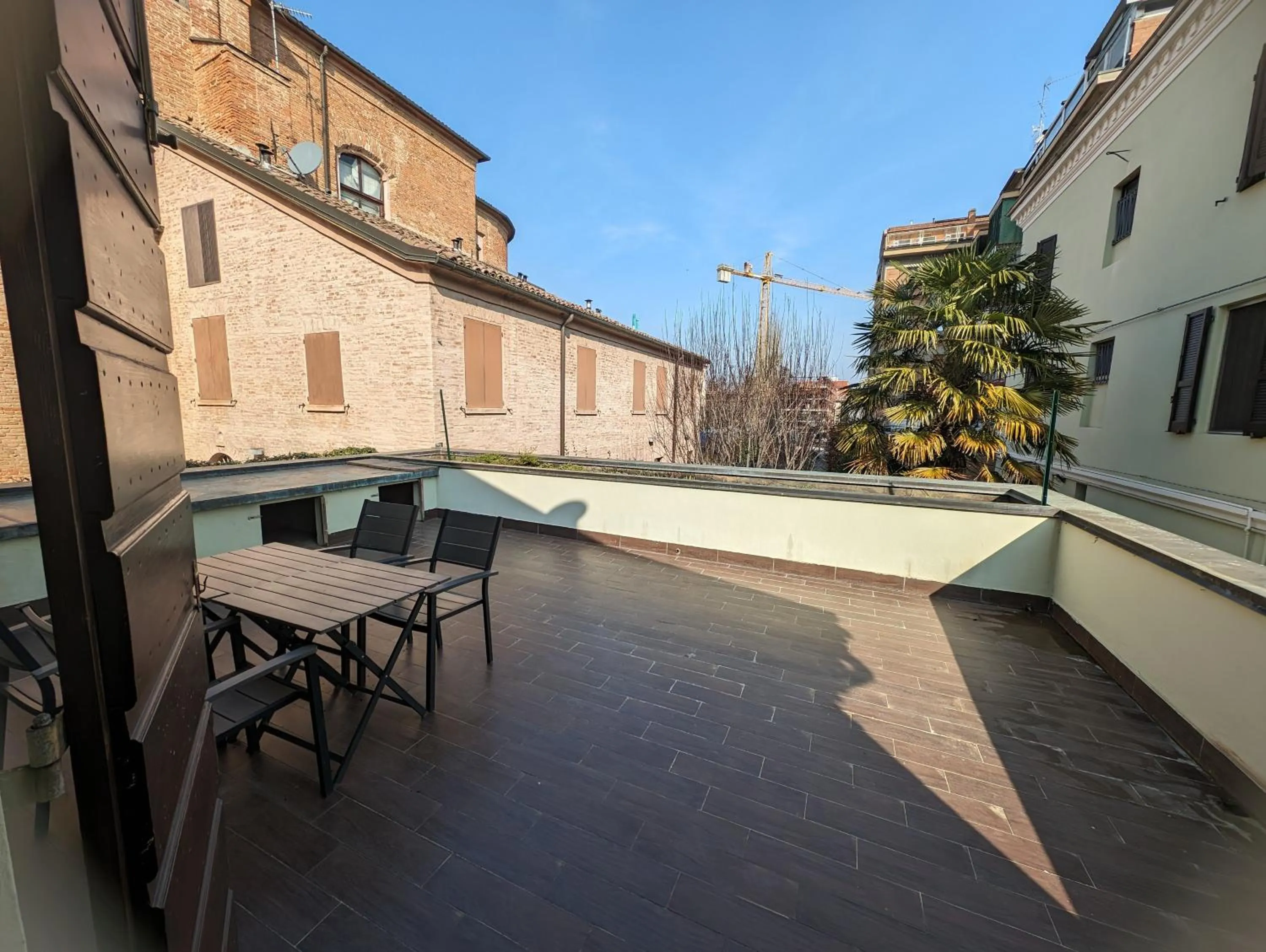 Balcony/Terrace, Swimming Pool in Hotel Duomo