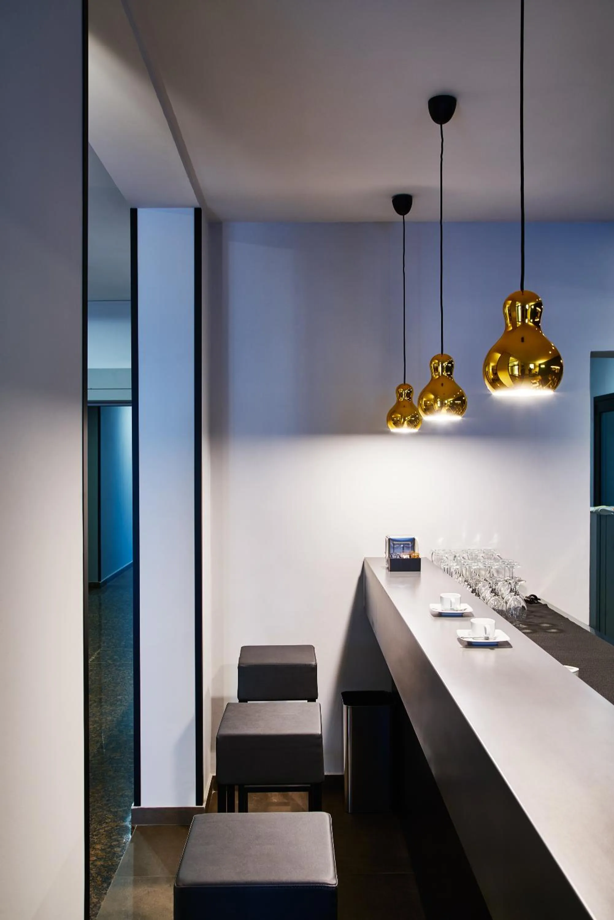 Communal lounge/ TV room in Hotel Duomo