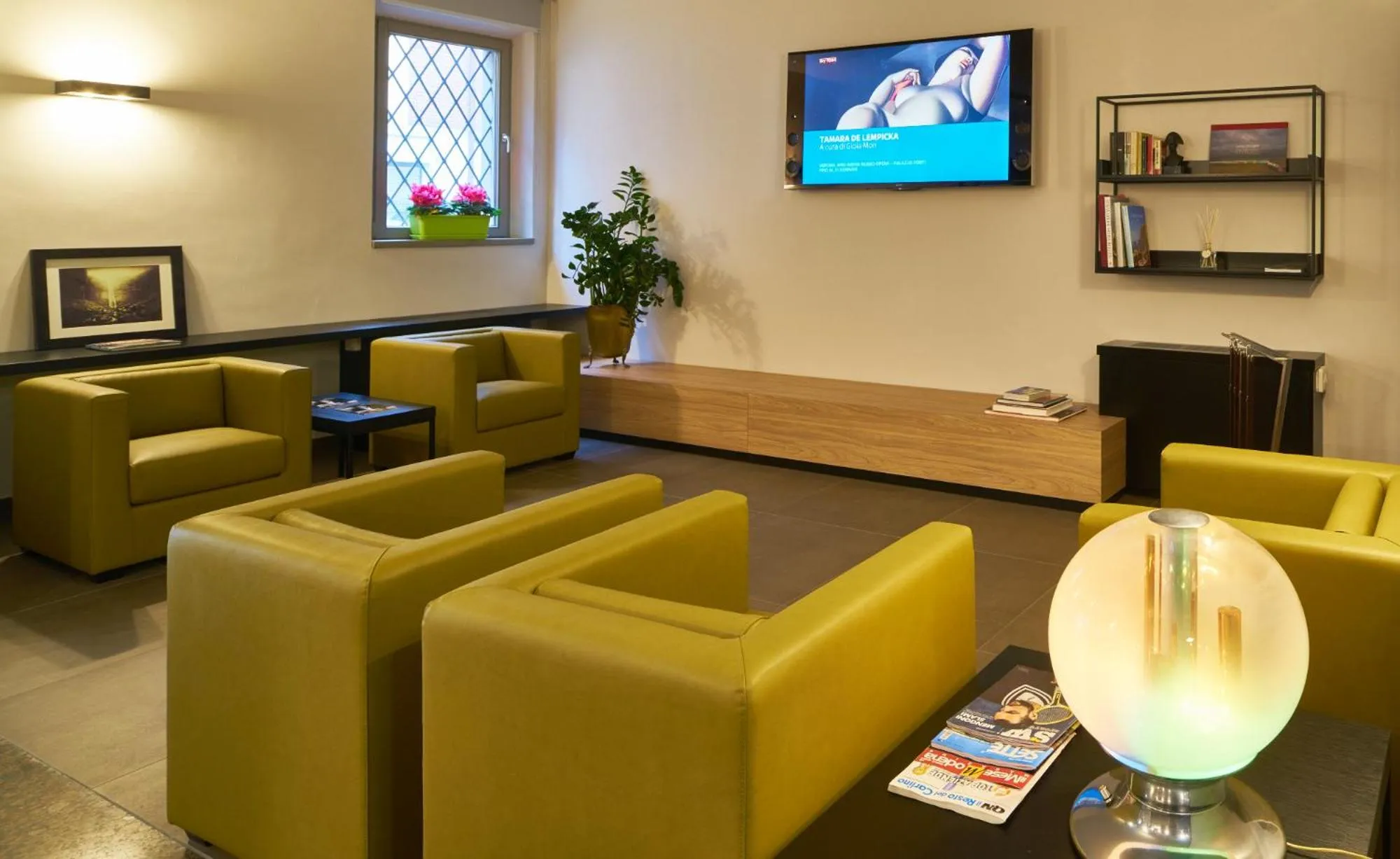 Lobby or reception in Hotel Duomo