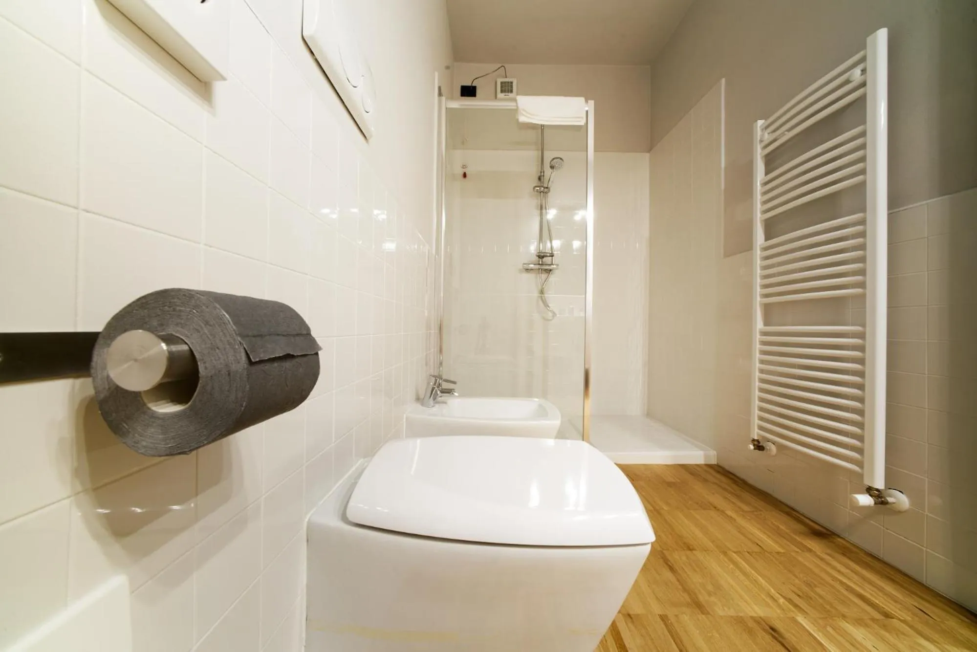 Bathroom in Hotel Duomo