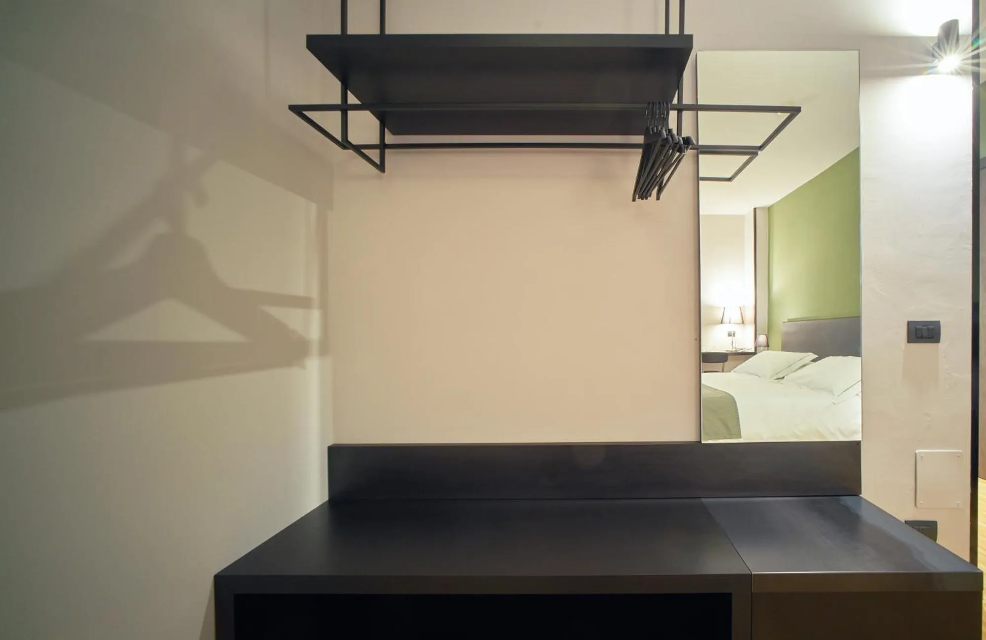 Decorative detail, TV/Entertainment Center in Hotel Duomo