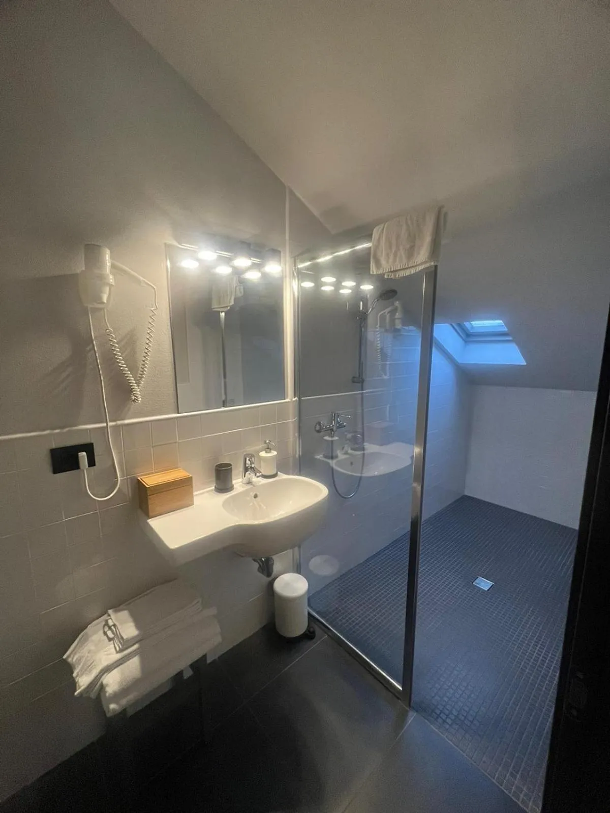 Bathroom in Hotel Duomo