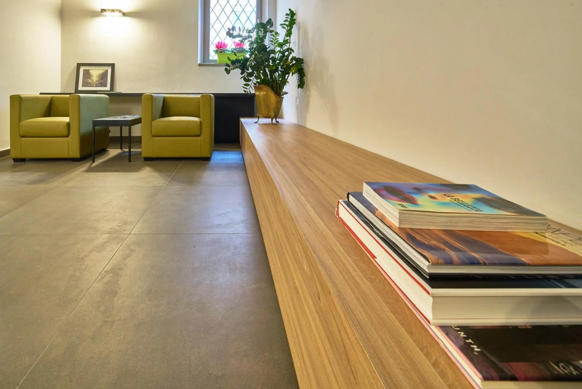 Lobby or reception in Hotel Duomo