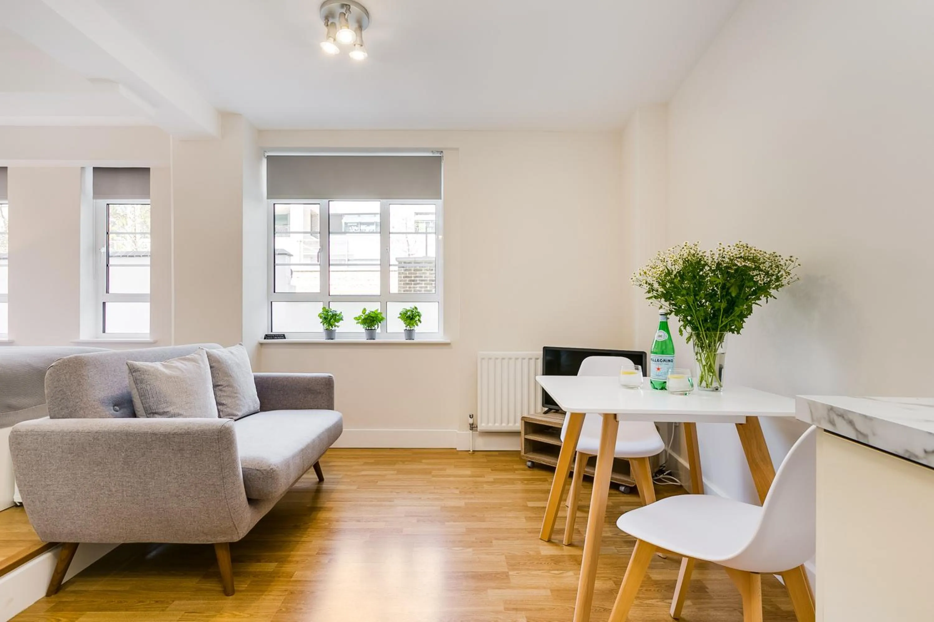 Living room in Nell Gwynn Chelsea Accommodation