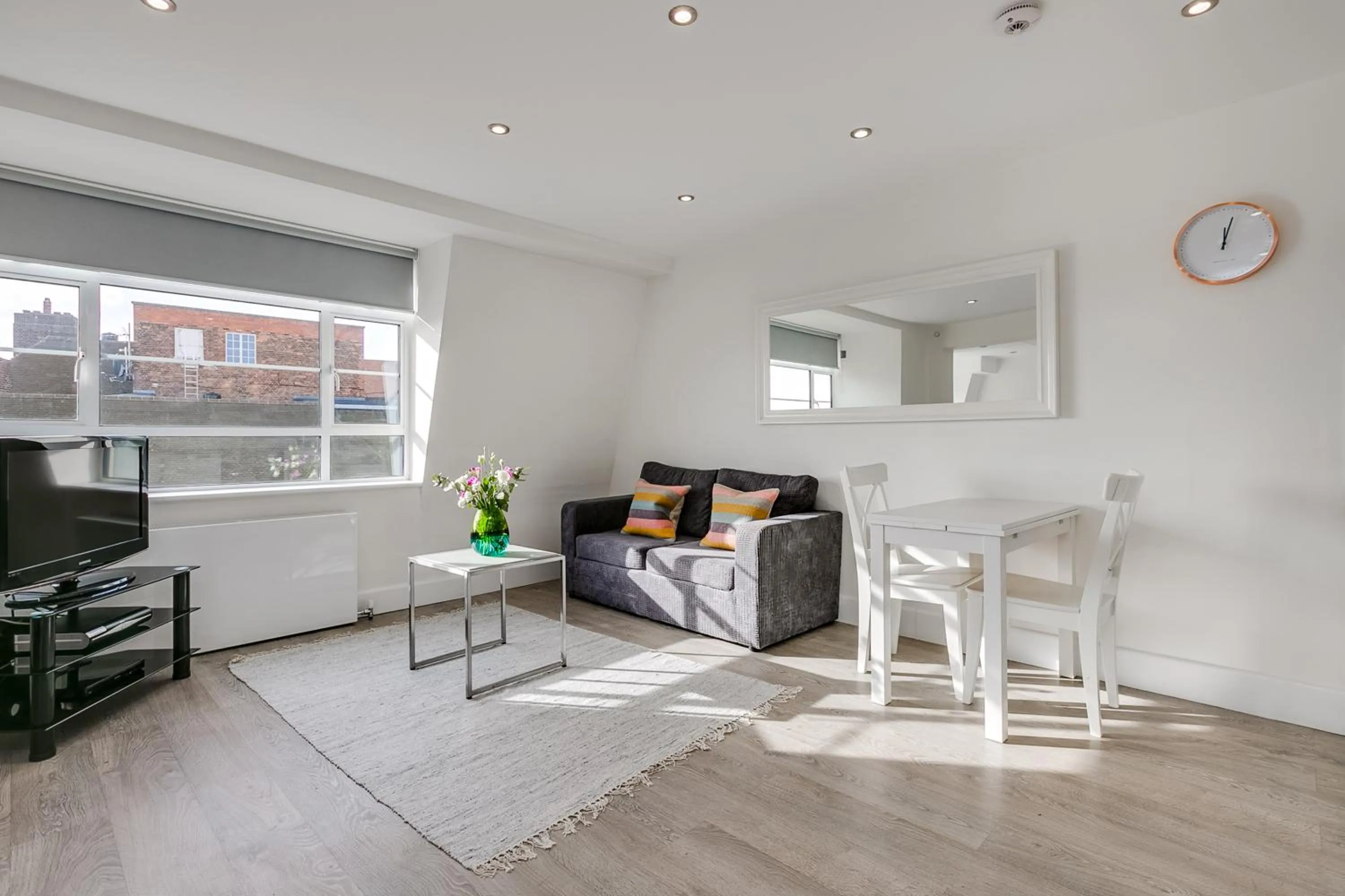 Living room in Nell Gwynn Chelsea Accommodation