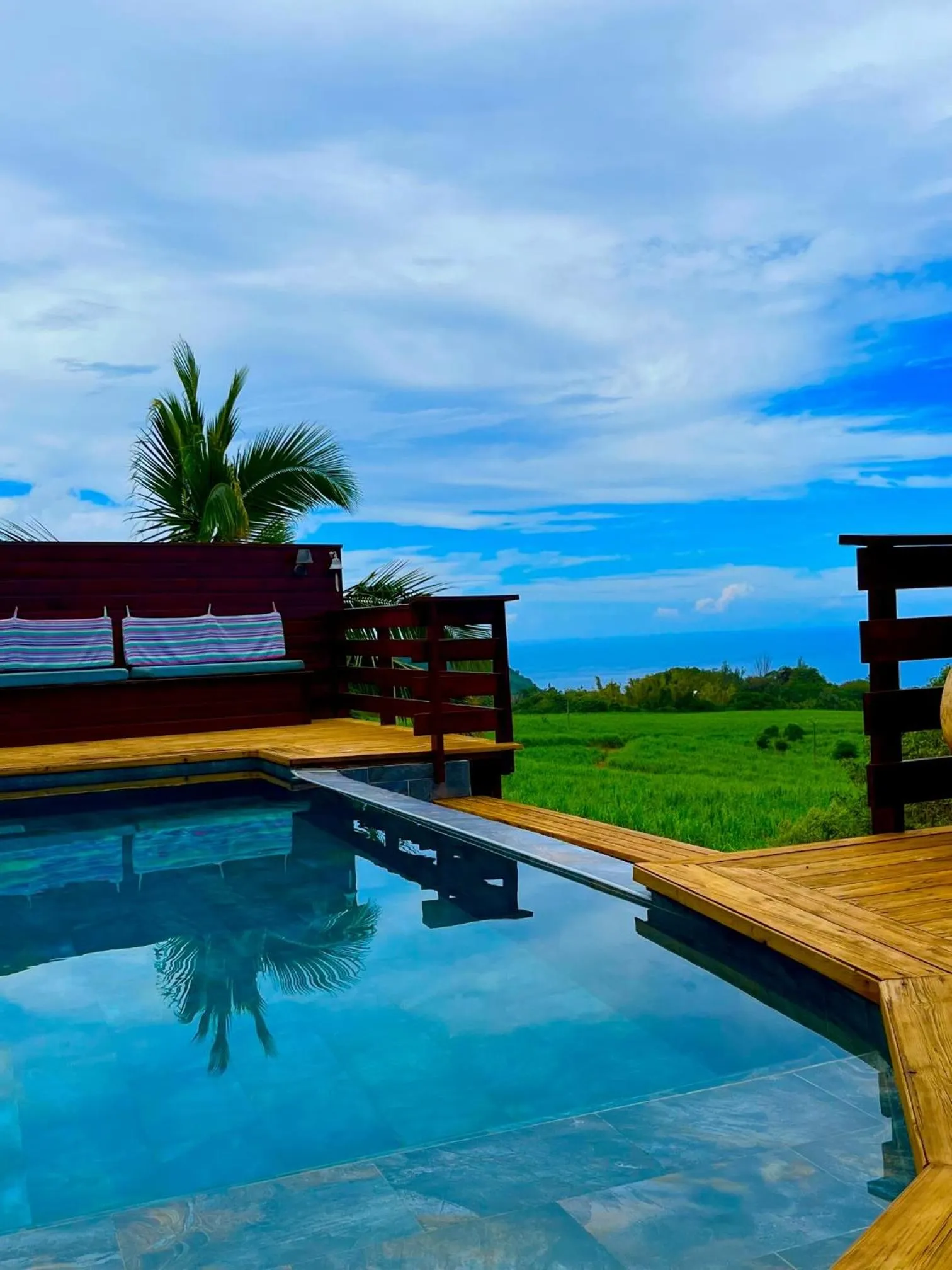 Swimming pool in La Plantation