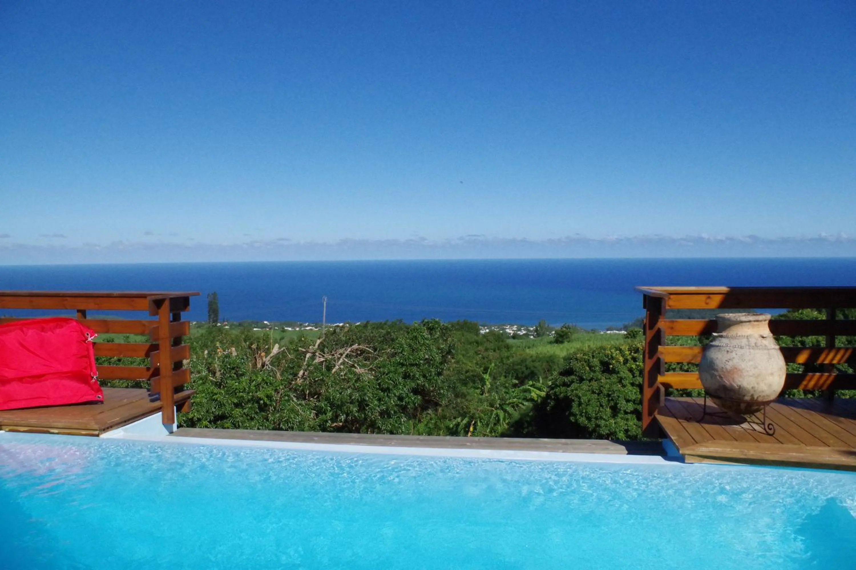 Sea view in La Plantation