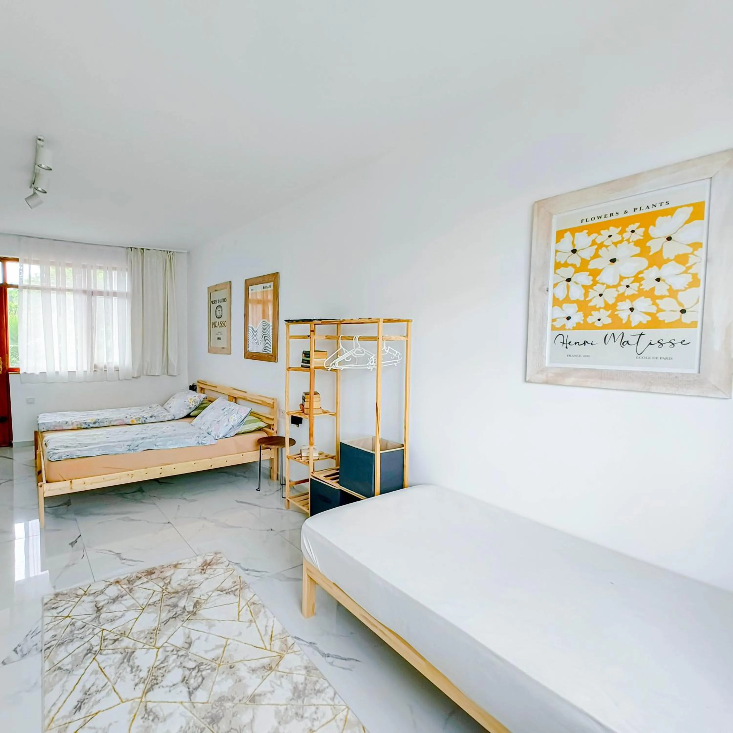 Bed in Erendiz Garden Hotel