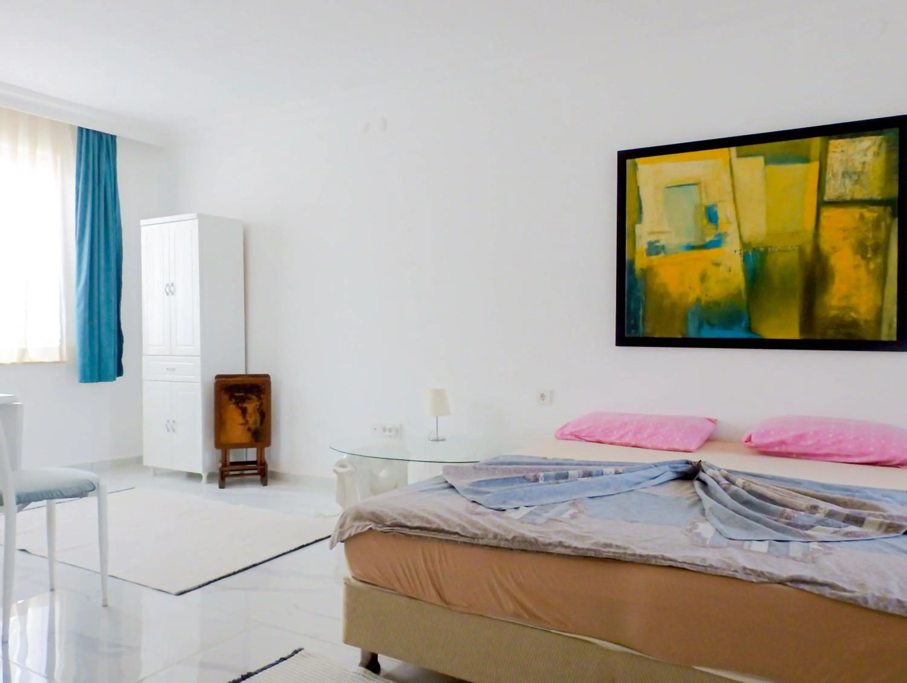 Bed in Erendiz Garden Hotel