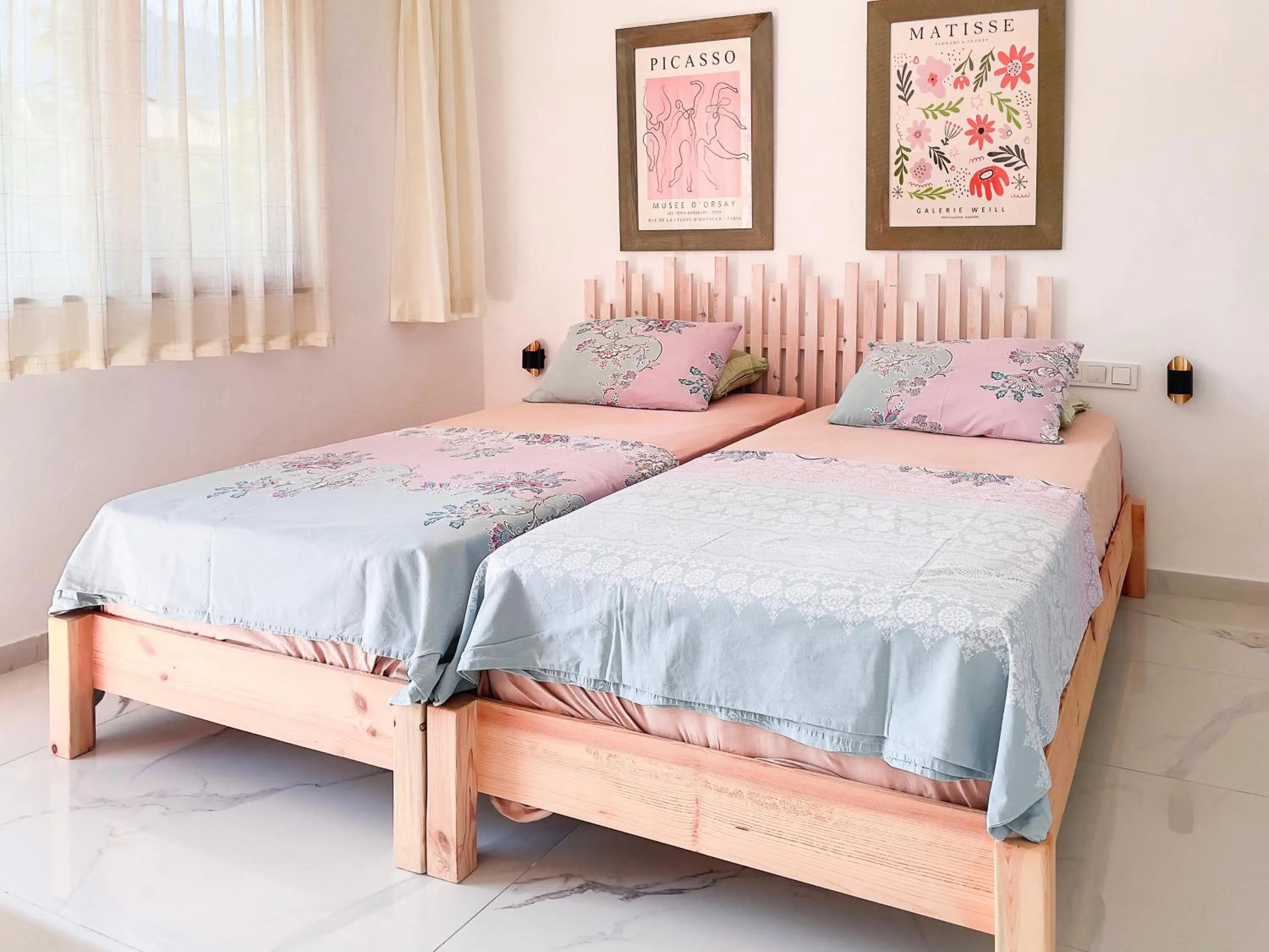 Bed in Erendiz Garden Hotel