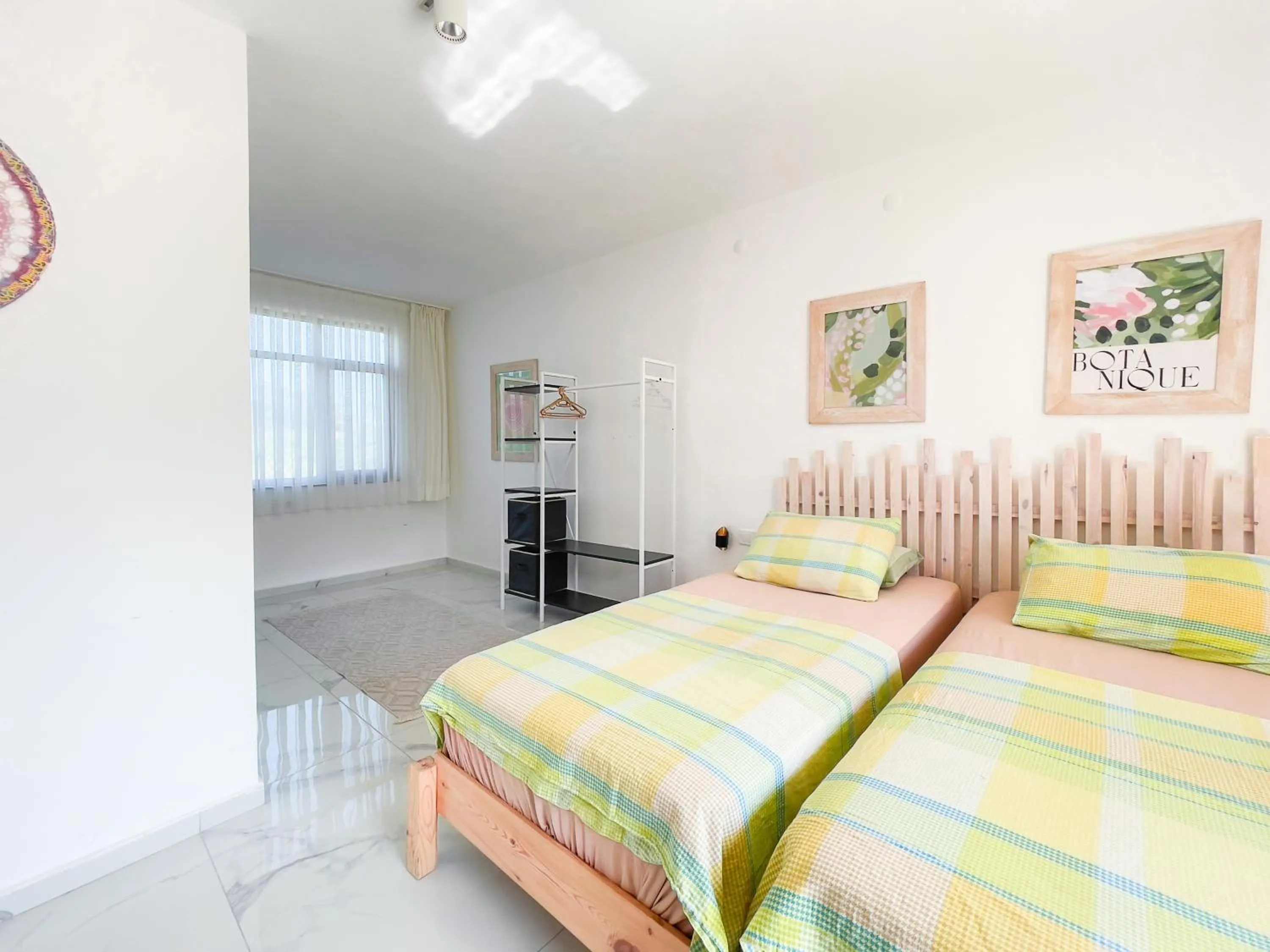 Bed in Erendiz Garden Hotel