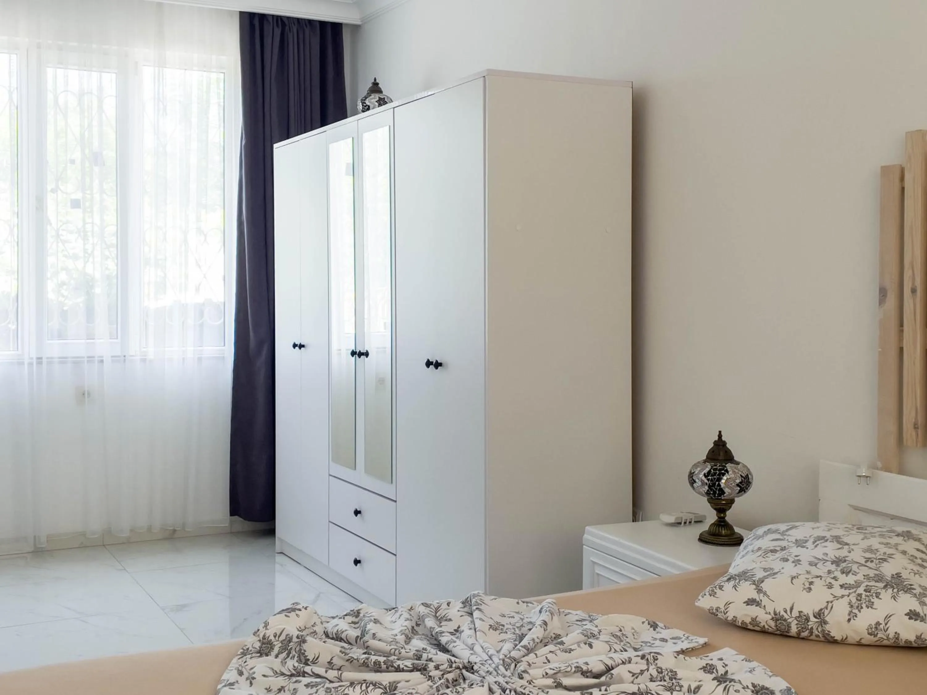 Bed in Erendiz Garden Hotel