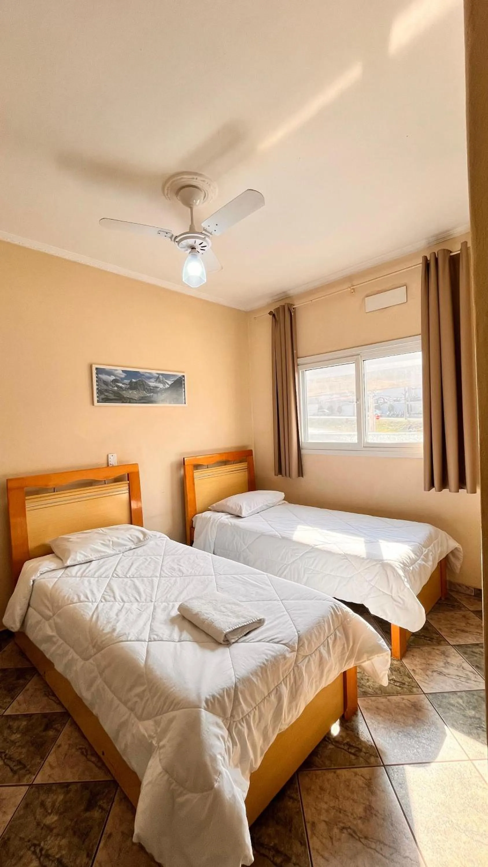 Bed in Hotel Pousada Do Leão