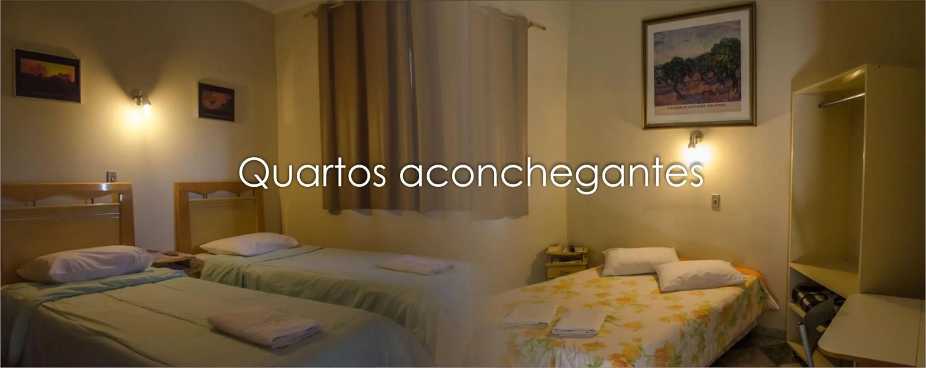 Bed in Hotel Pousada Do Leão