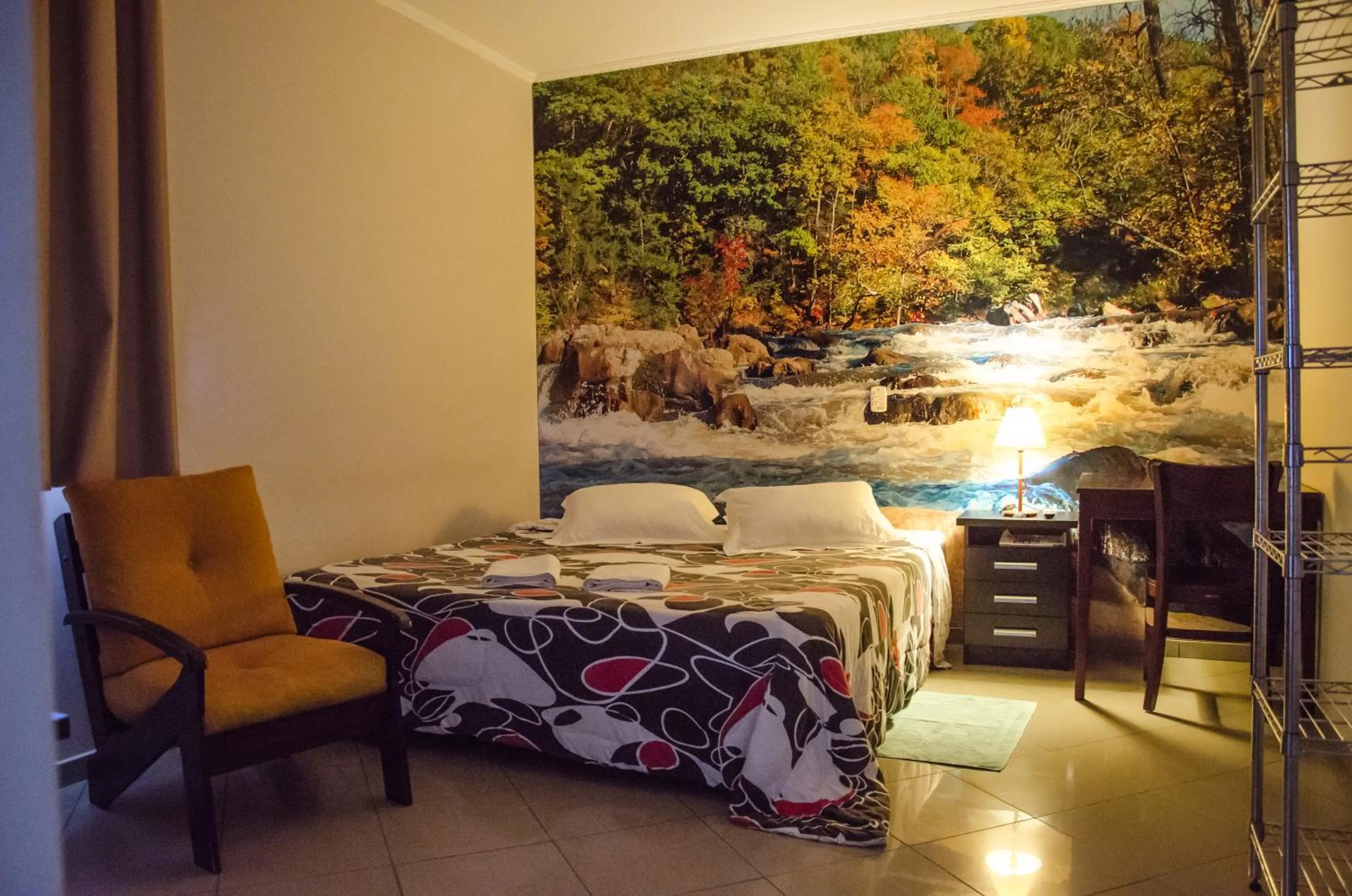 Bed in Hotel Pousada Do Leão