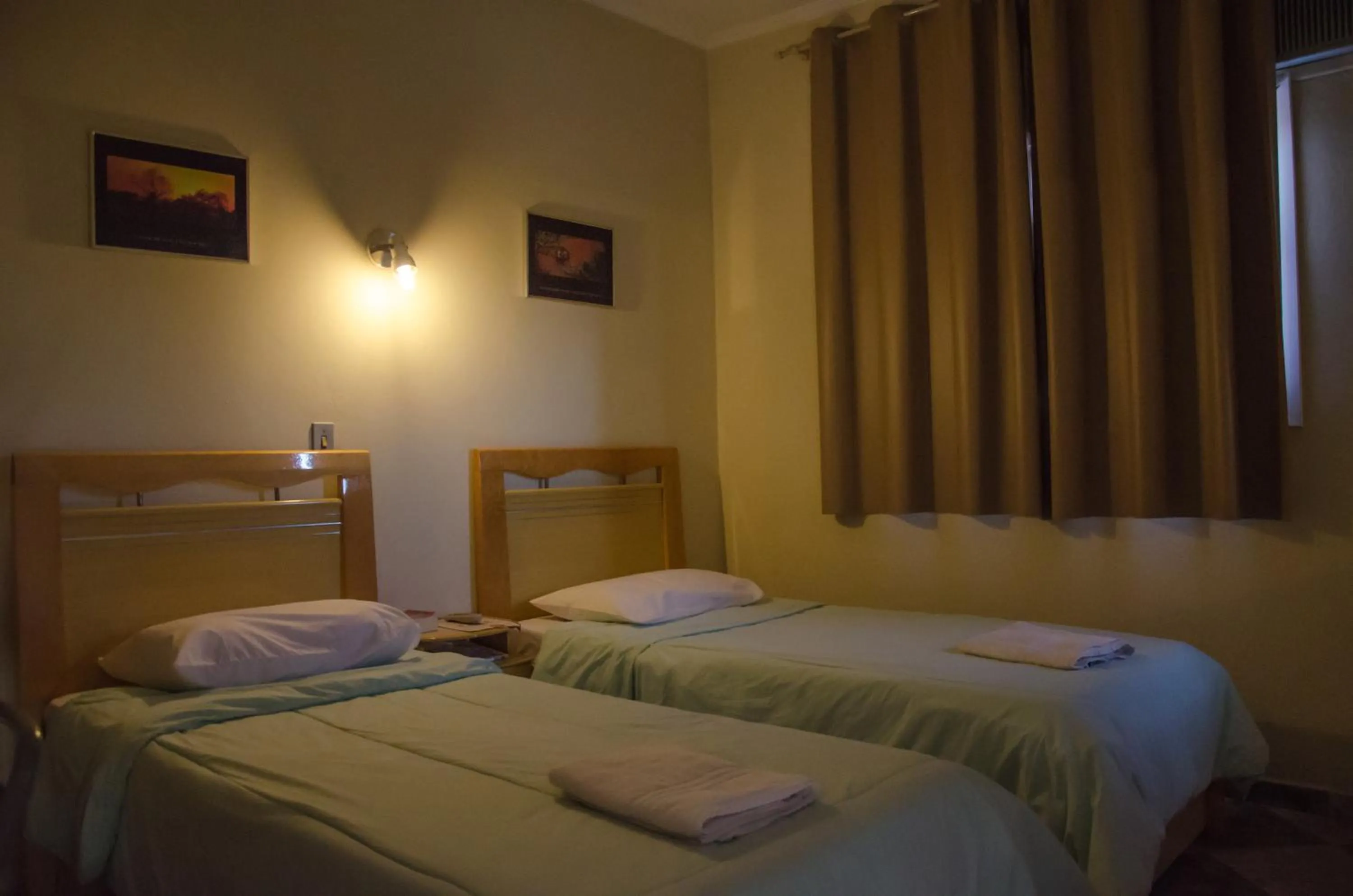 Bed in Hotel Pousada Do Leão