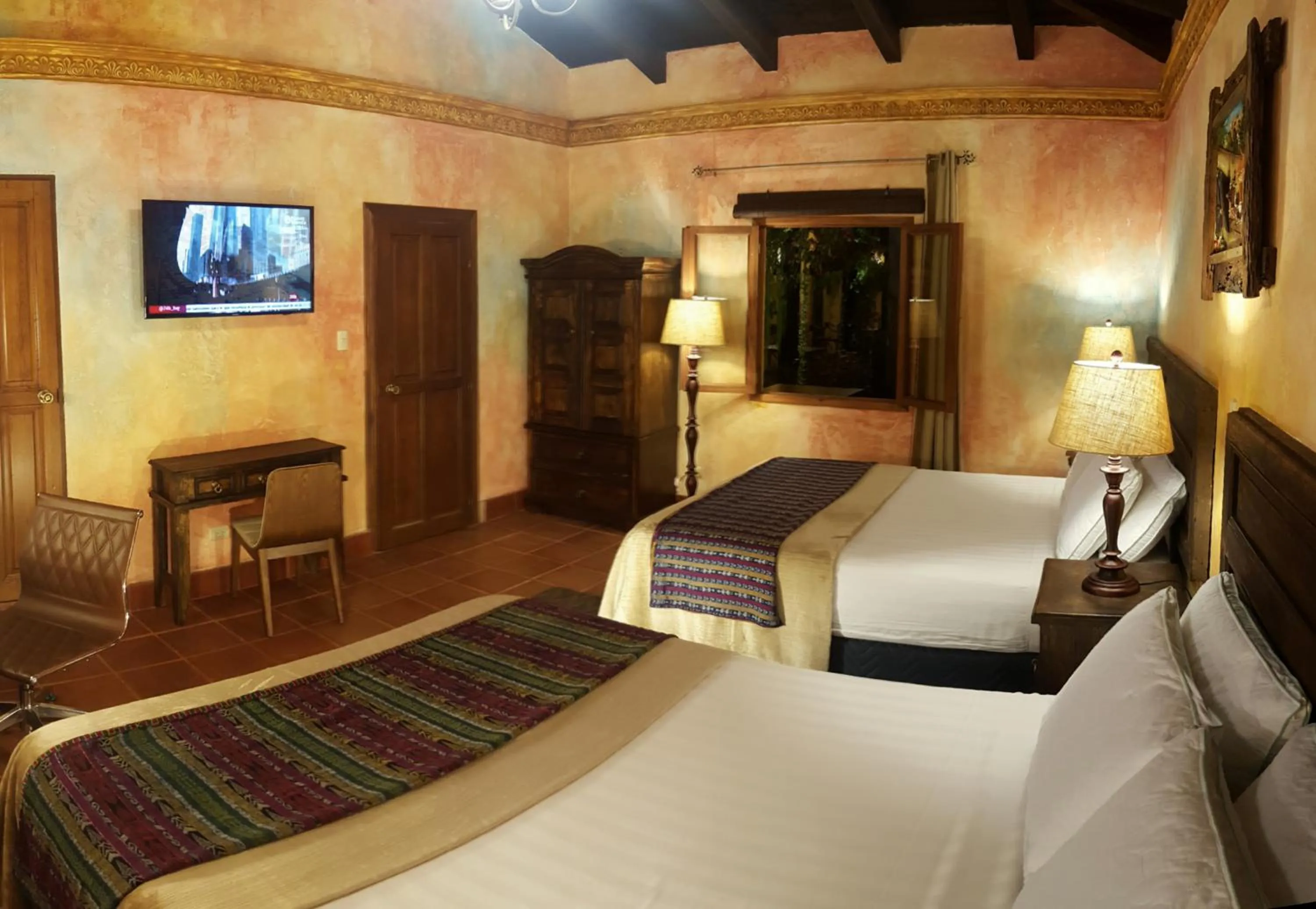 Bedroom, Bed in Hotel Eterna Primavera Antigua