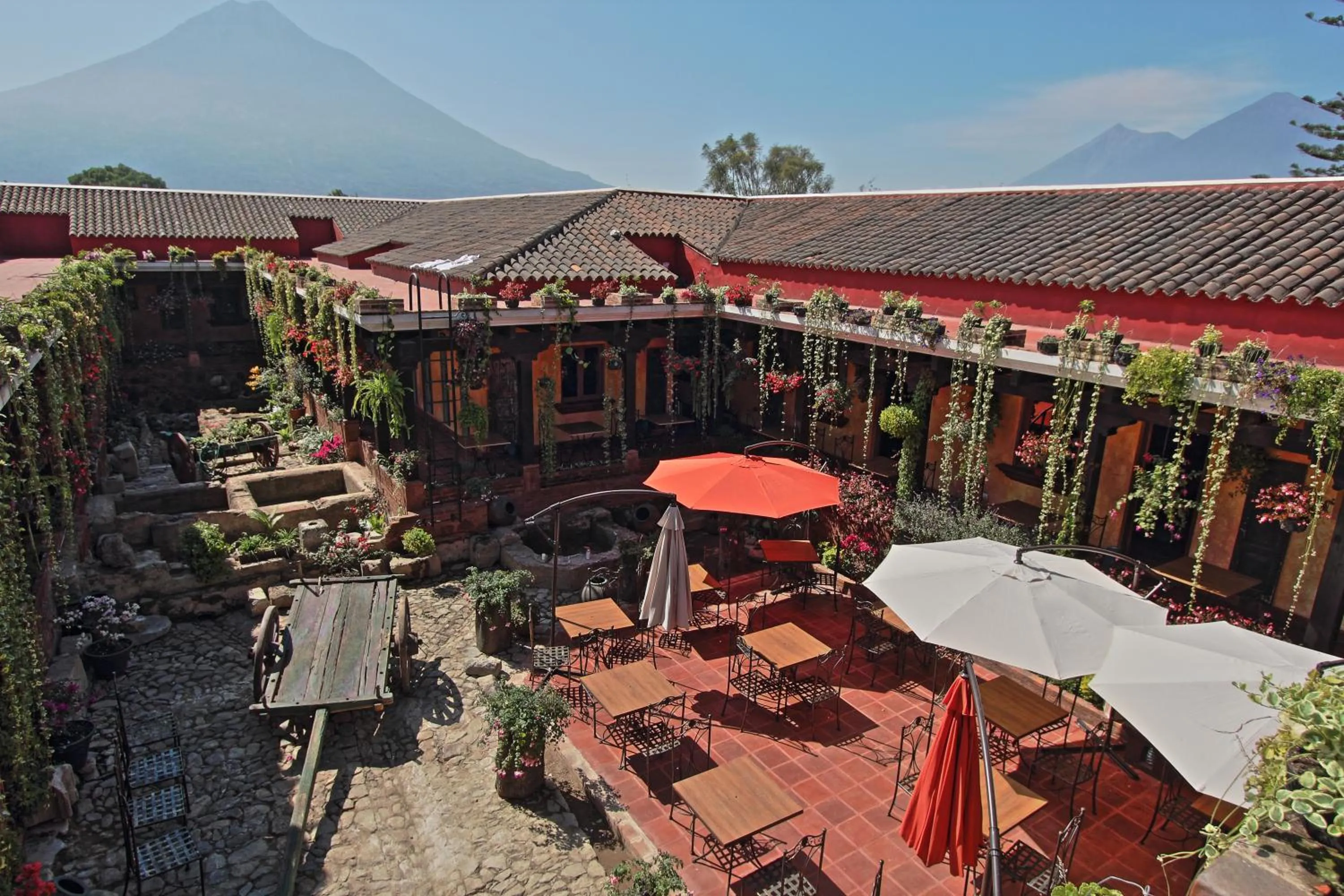 Patio in Hotel Eterna Primavera Antigua