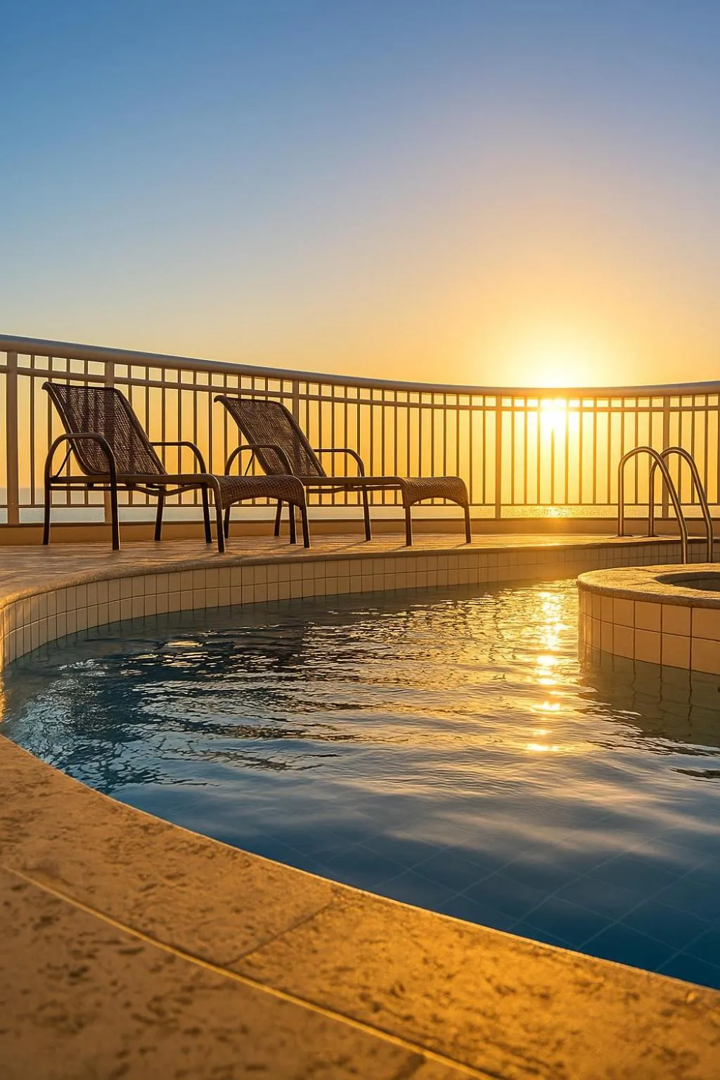 Pool view in Green Hotéis