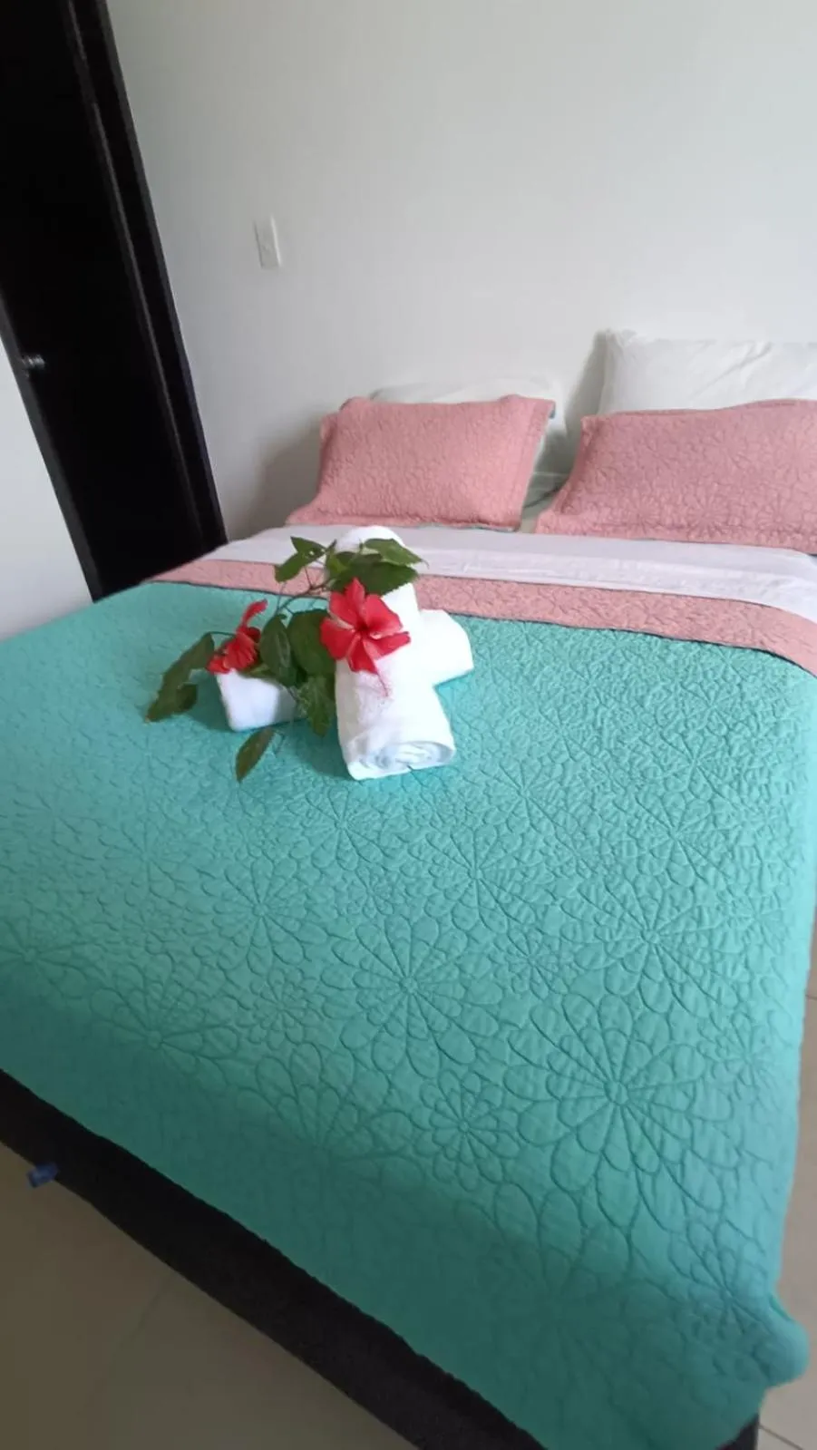 Bed in Jackuri Casa Hospedaje