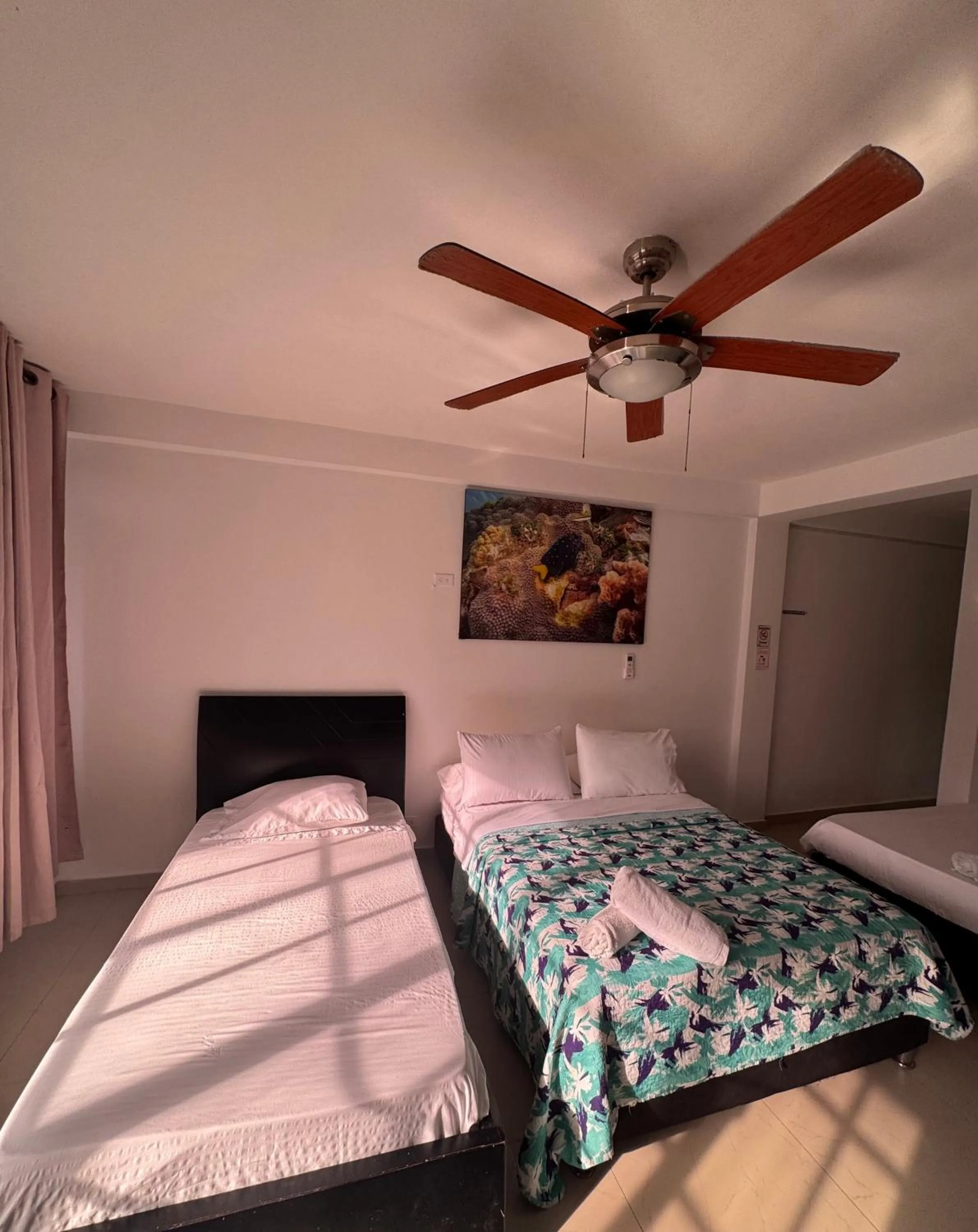 Bed in Jackuri Casa Hospedaje