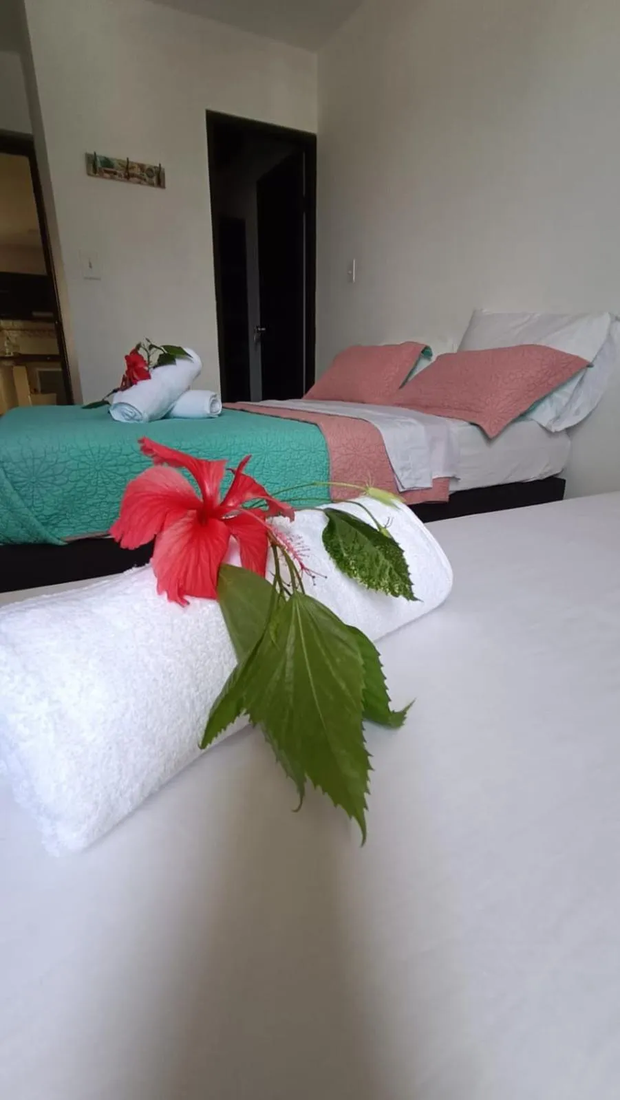 Bed in Jackuri Casa Hospedaje