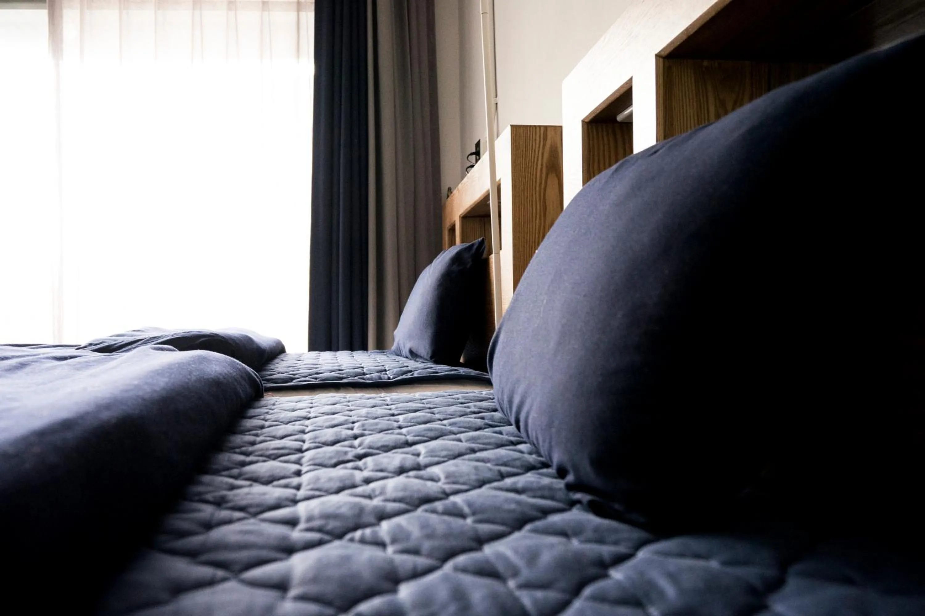 Bedroom, Bed in That House Hongdae